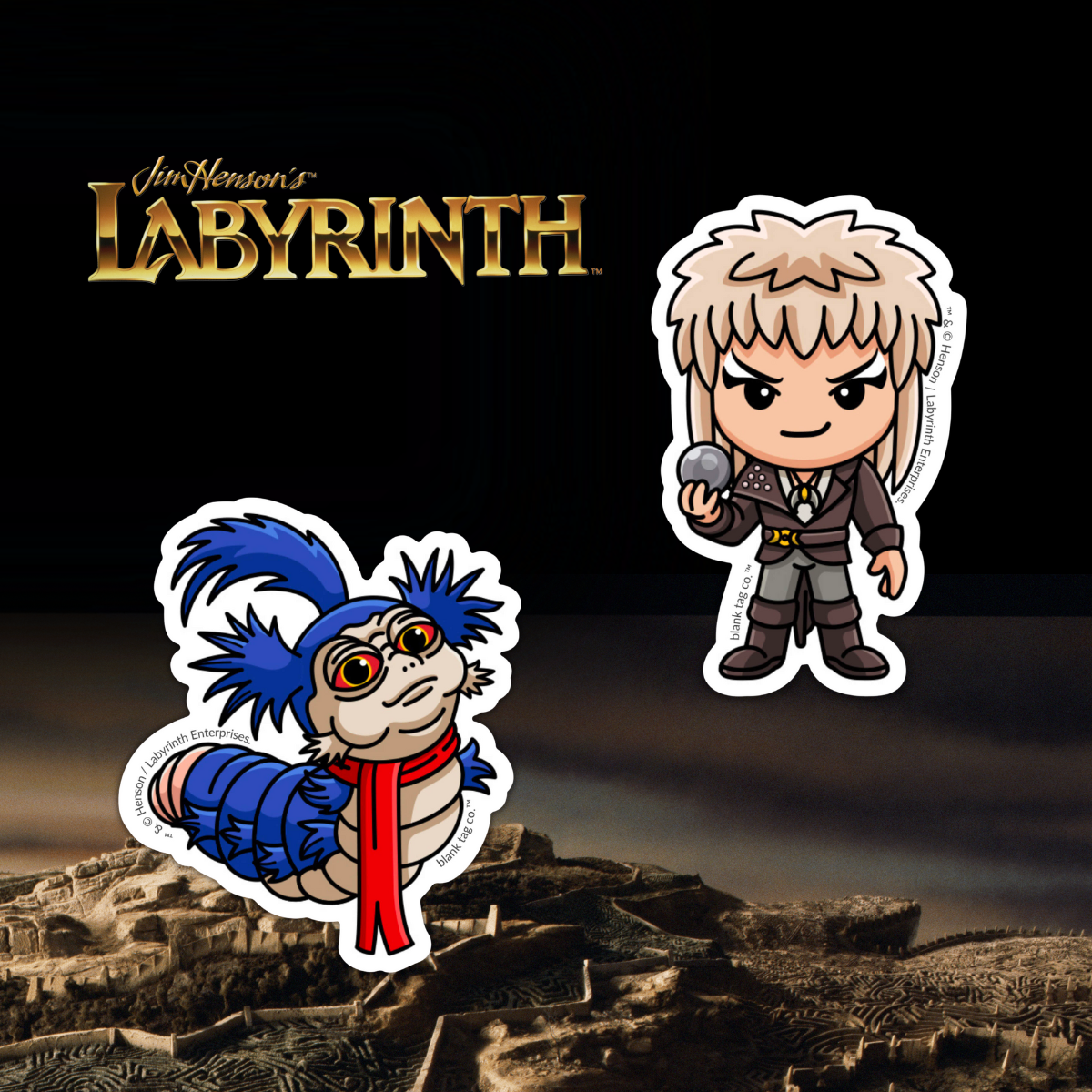 Labyrinth Stickers