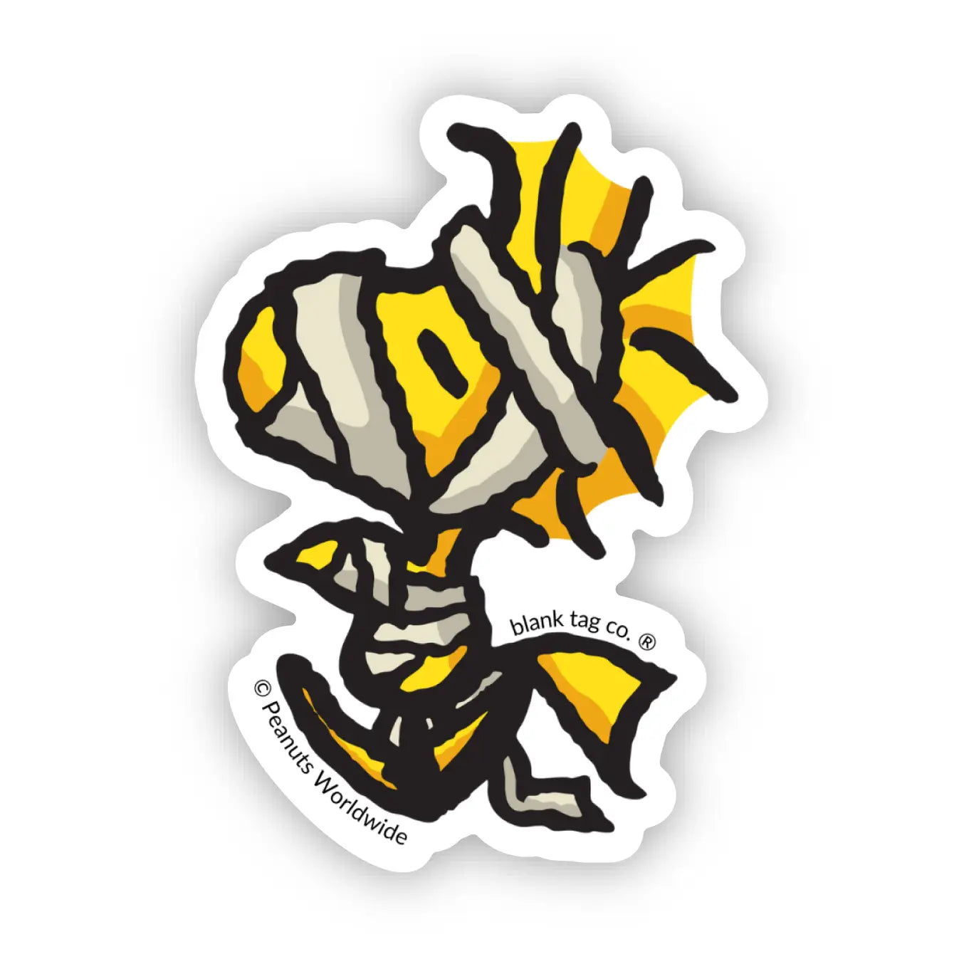 Peanuts® Mummy Woodstock Waterproof Sticker