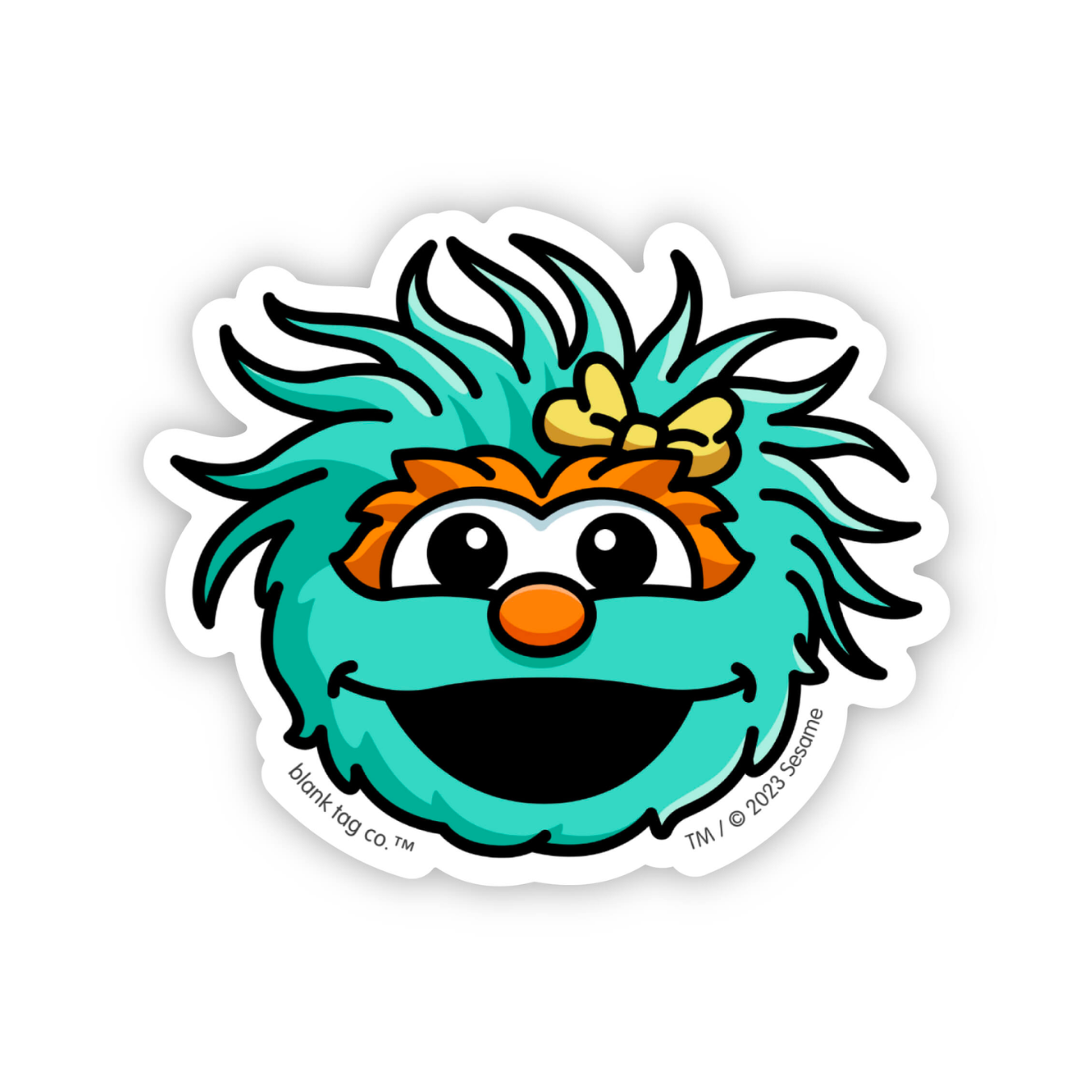 Sesame Street® Rosita Face Waterproof Sticker