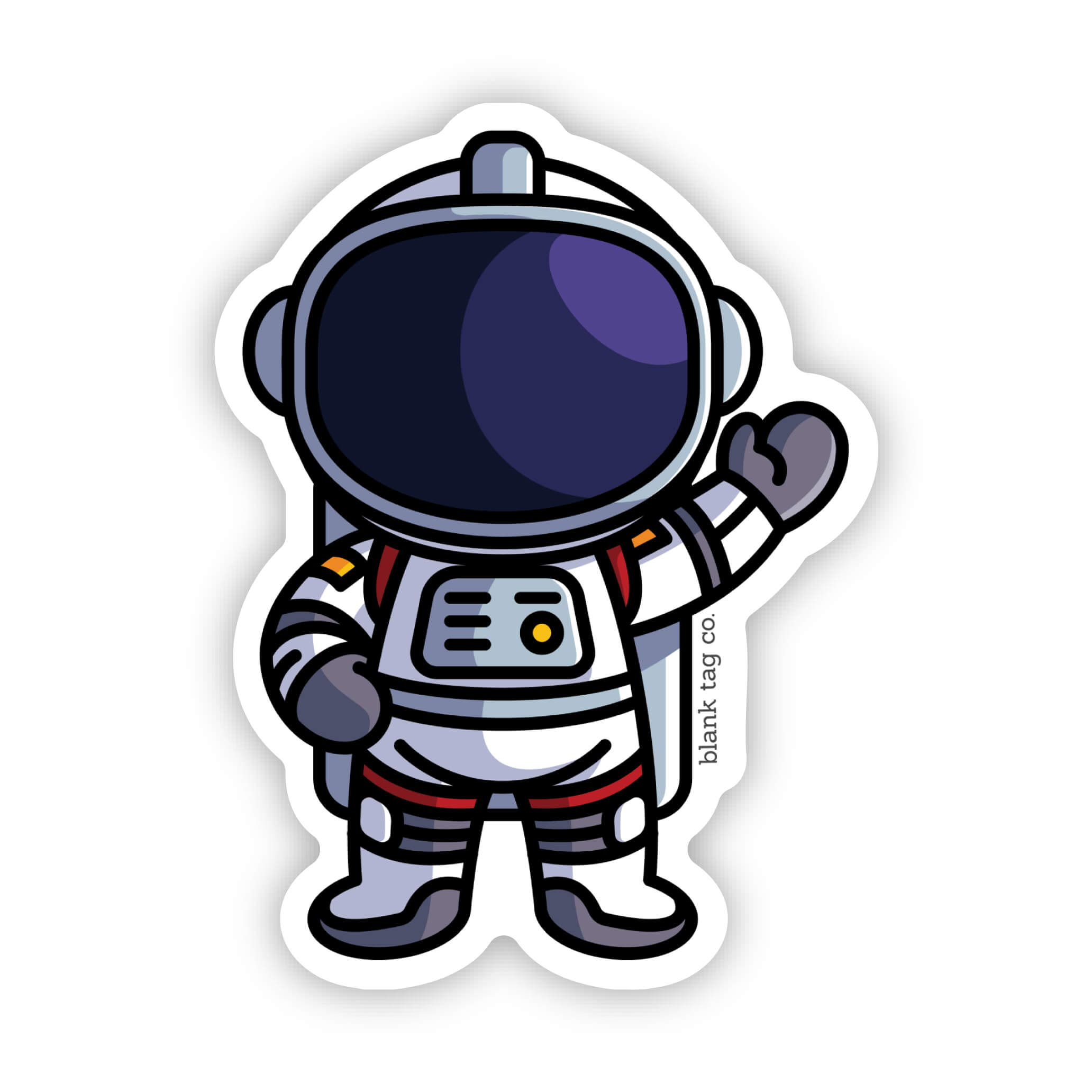 Blank Tag Co.® Waterproof Sticker - Astronaut