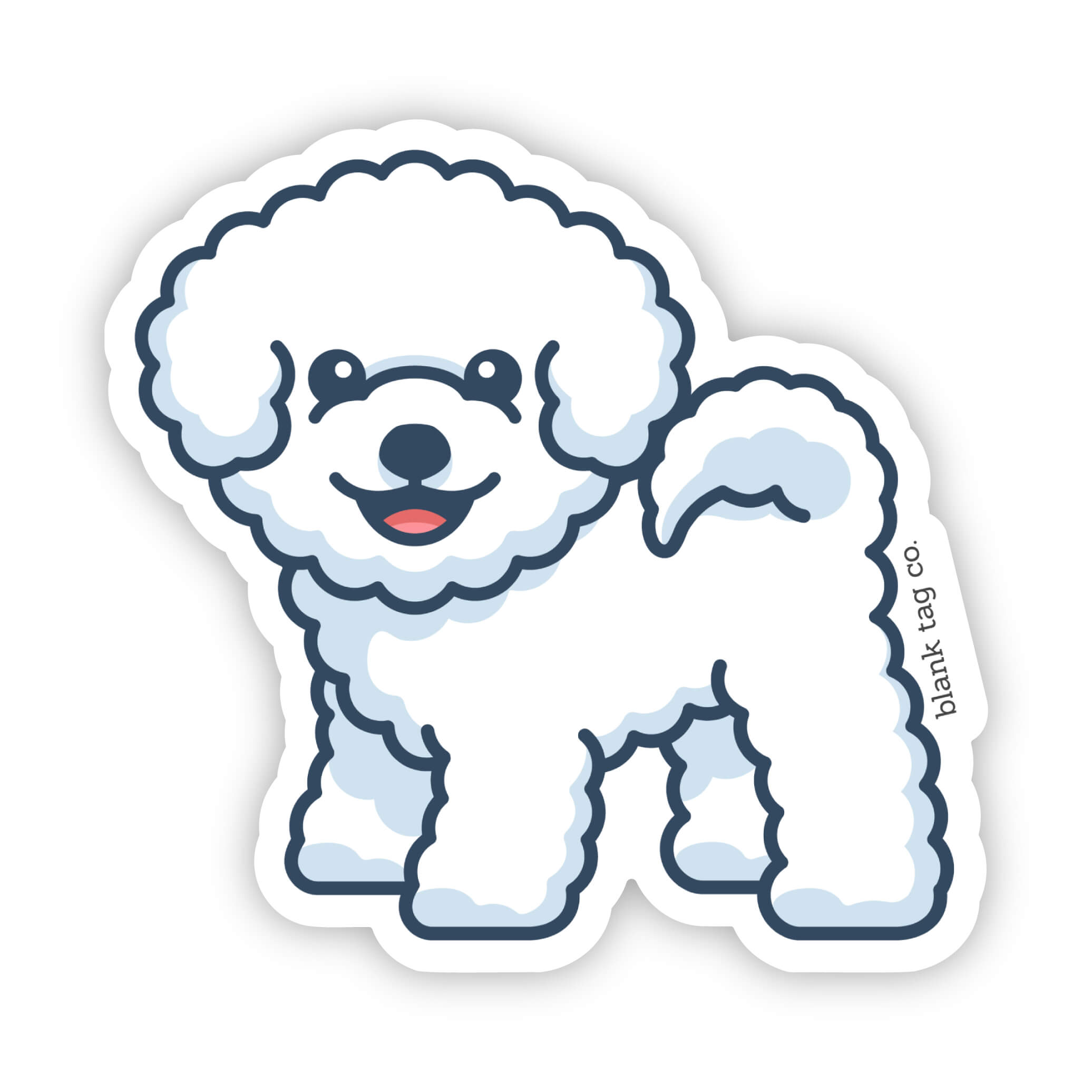 The Bichon Frise Sticker