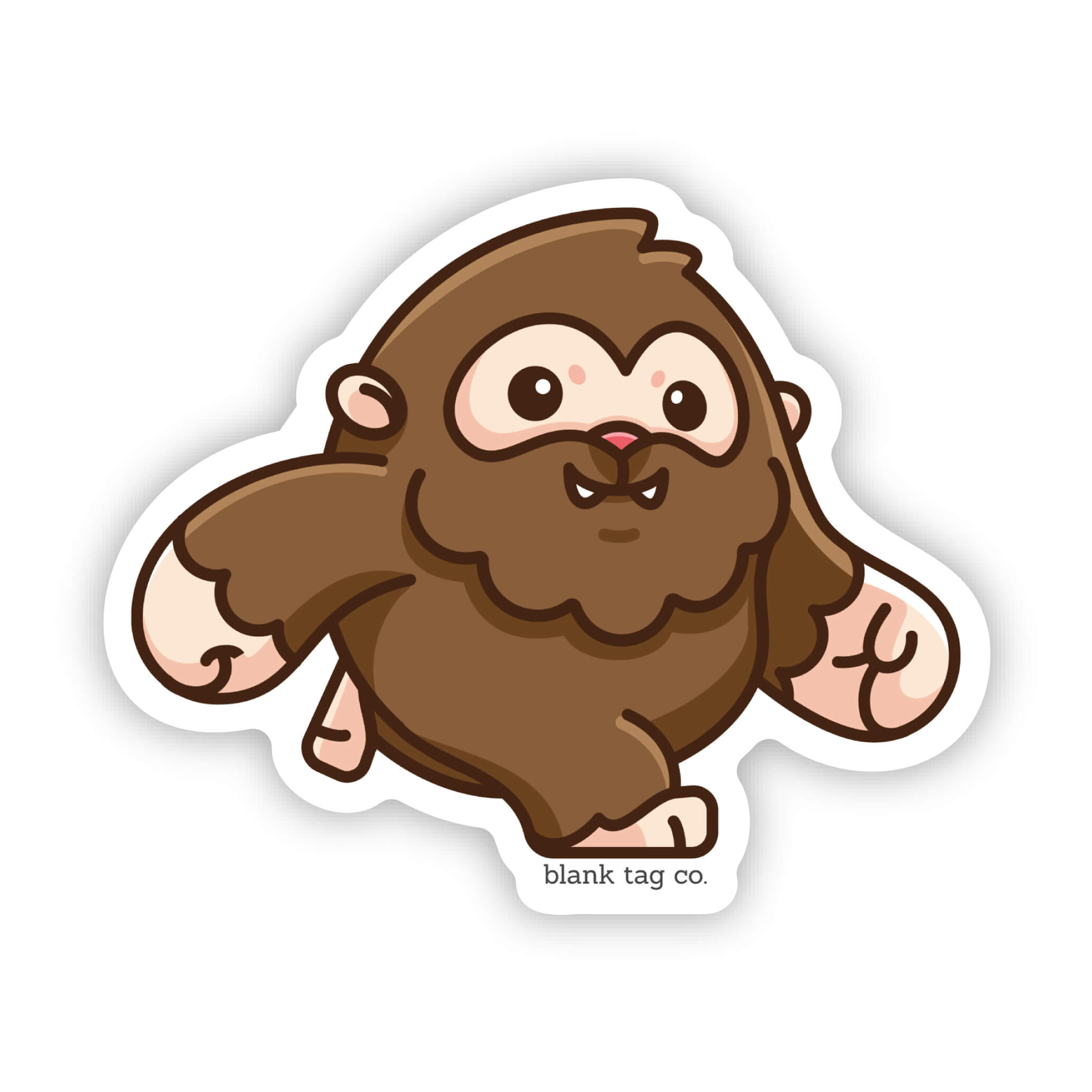Blank Tag Co.® Bigfoot Waterproof Sticker