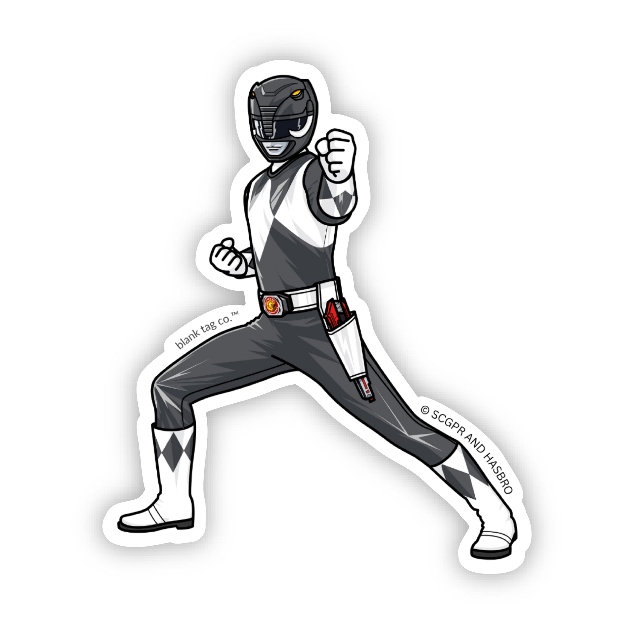 The Black Ranger Sticker