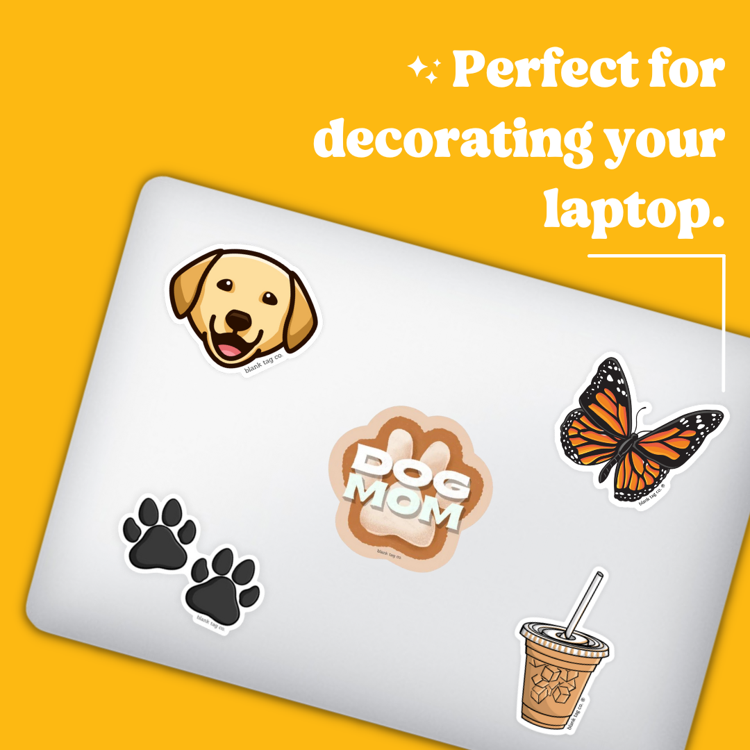 The Labrador Retriever Face Sticker