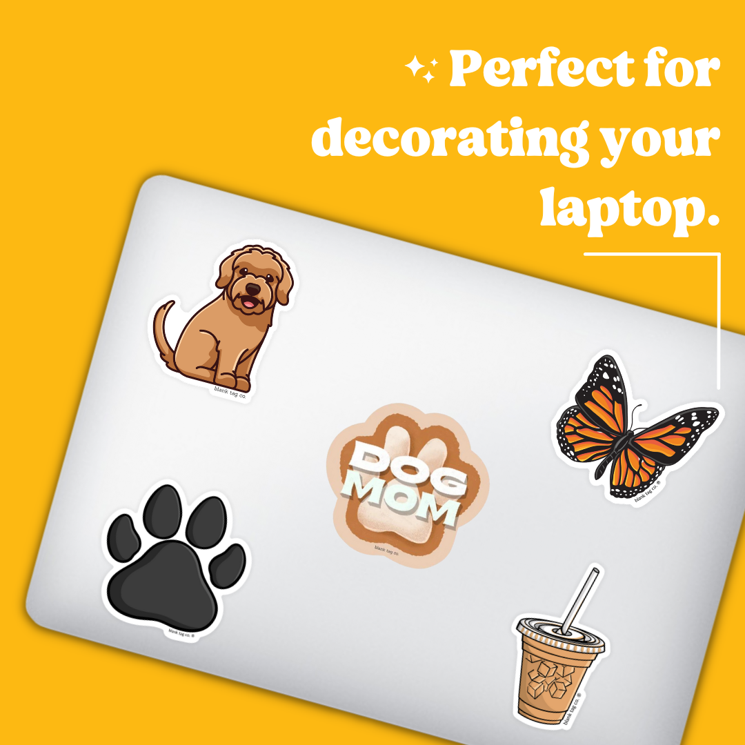 The Paw Print Sticker
