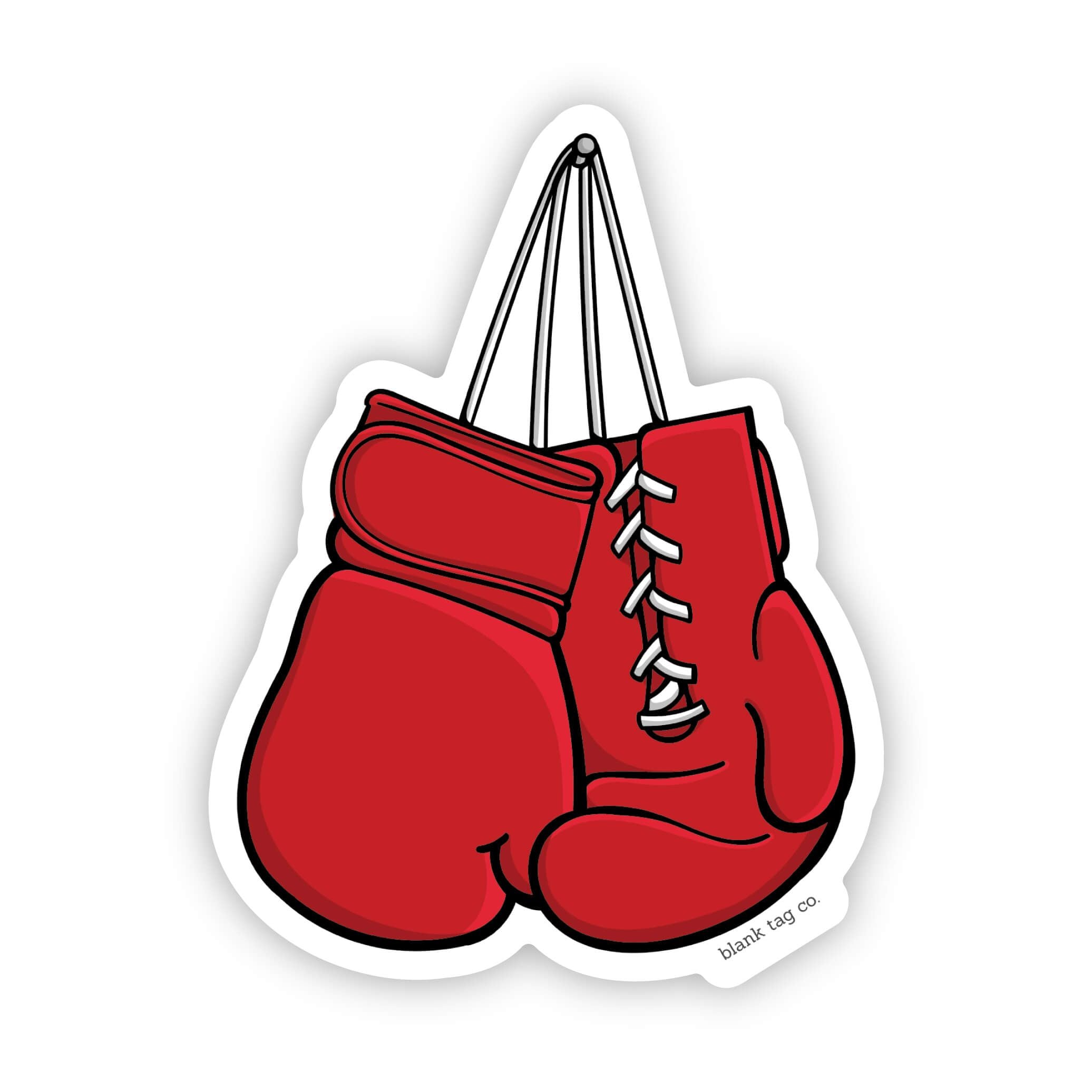 Blank Tag Co.® Waterproof Boxing Gloves Stickers