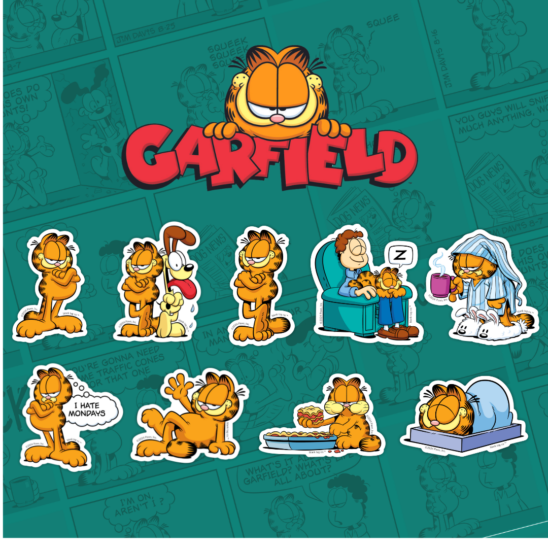 The Garfield Sticker Bundle