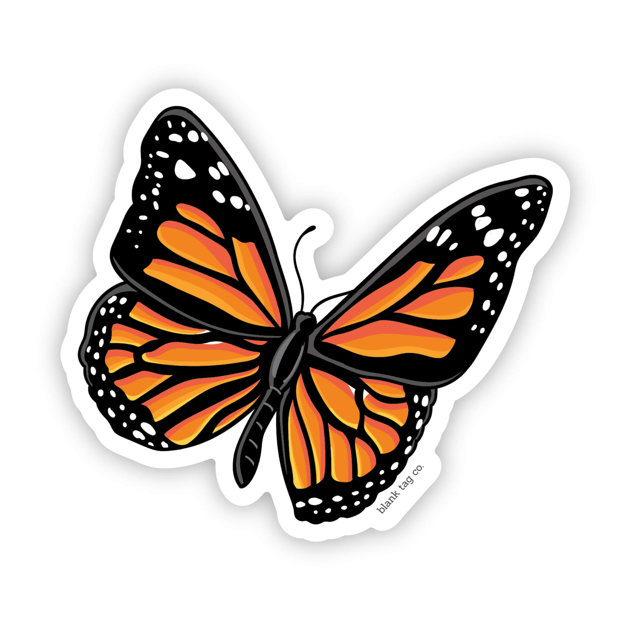 The Monarch Butterfly Sticker