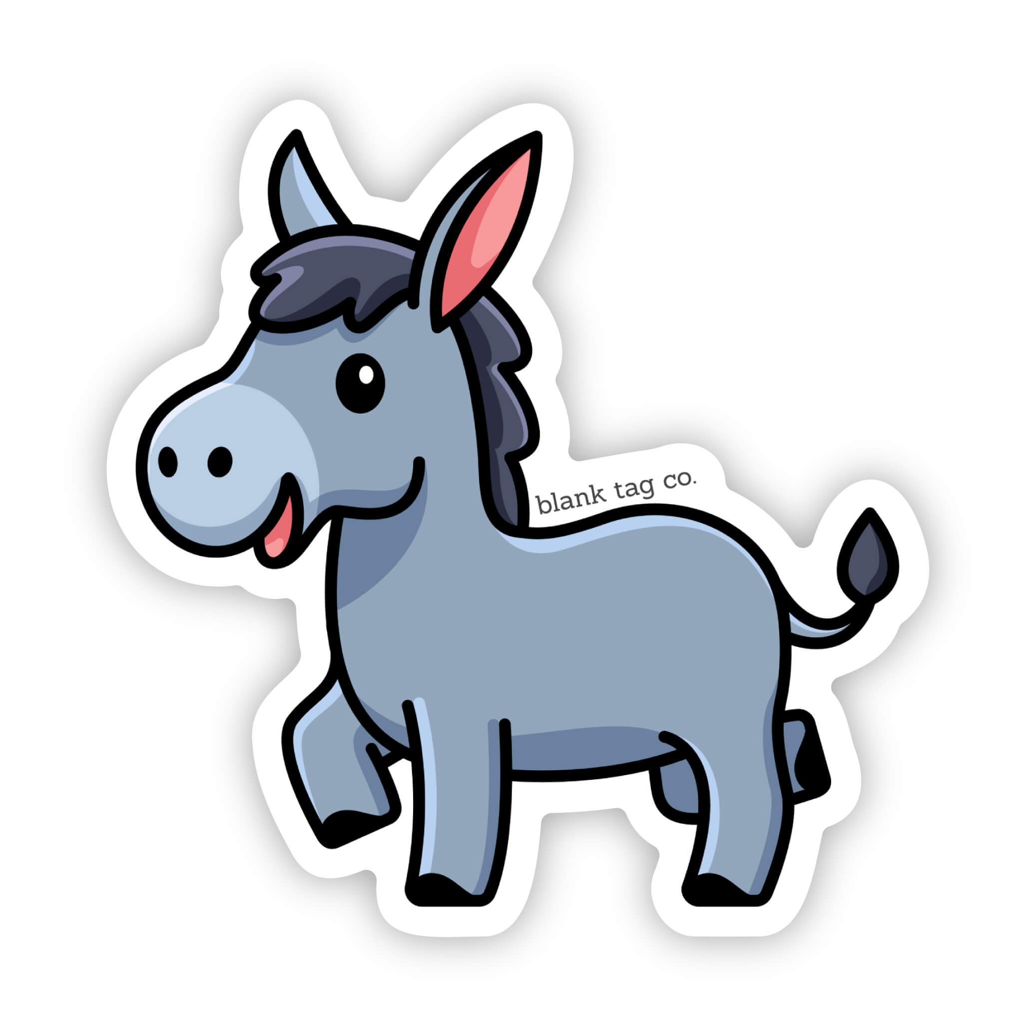The Donkey Sticker