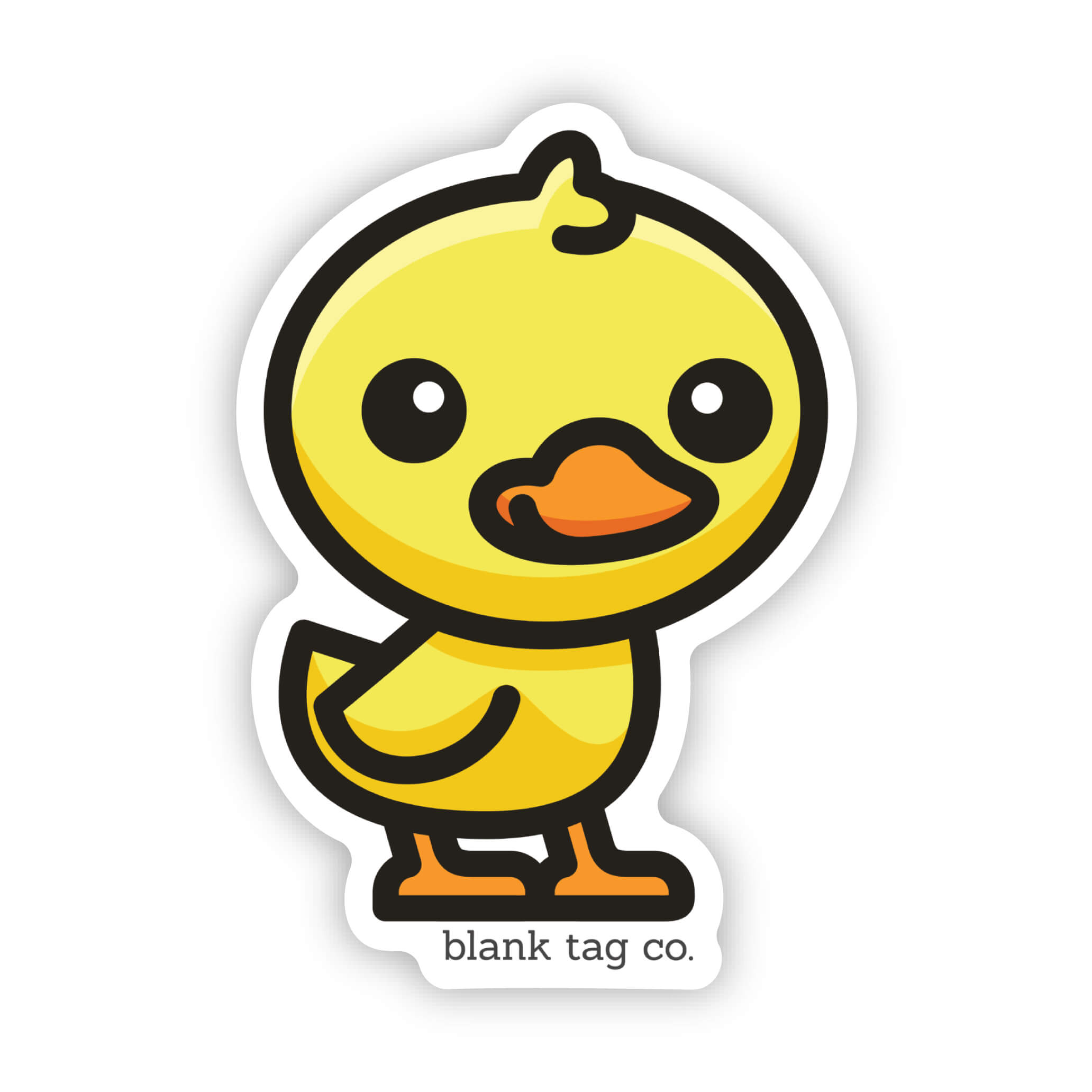 Blank Tag Co.® Duckling Waterproof Sticker