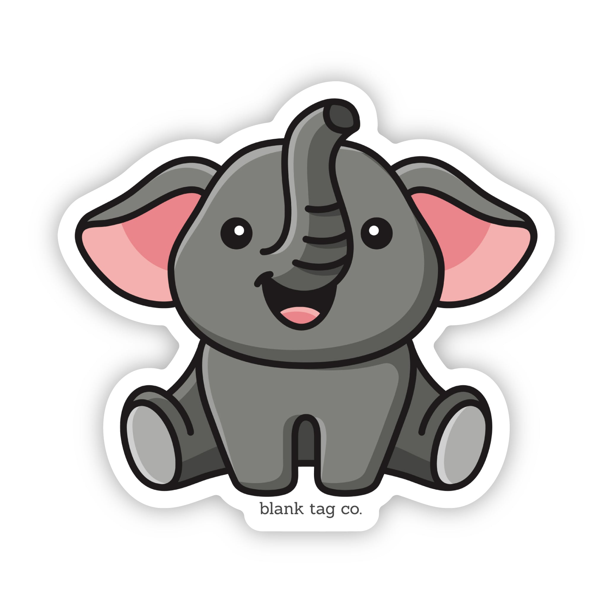 The Elephant Sticker