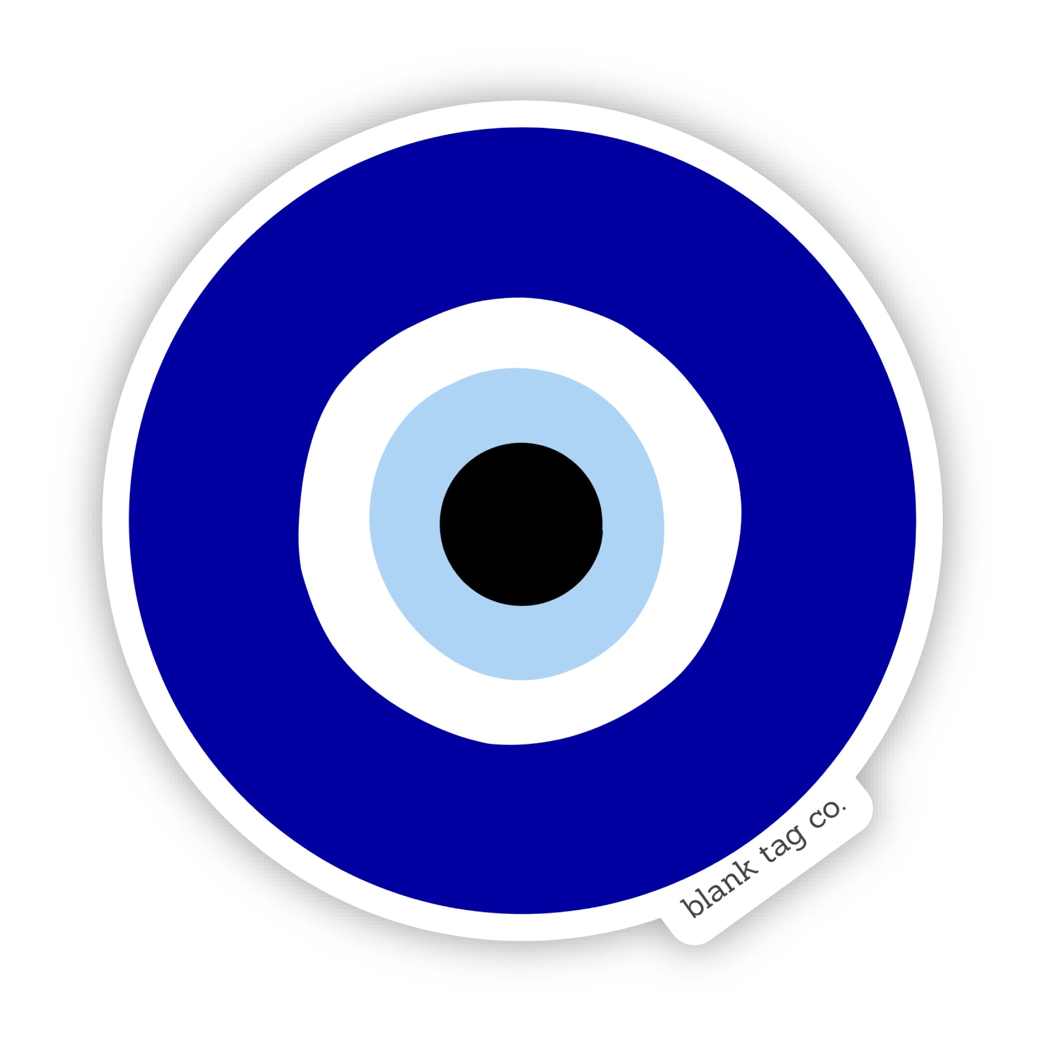 Blank Tag Co.® Waterproof Evil Eye Sticker