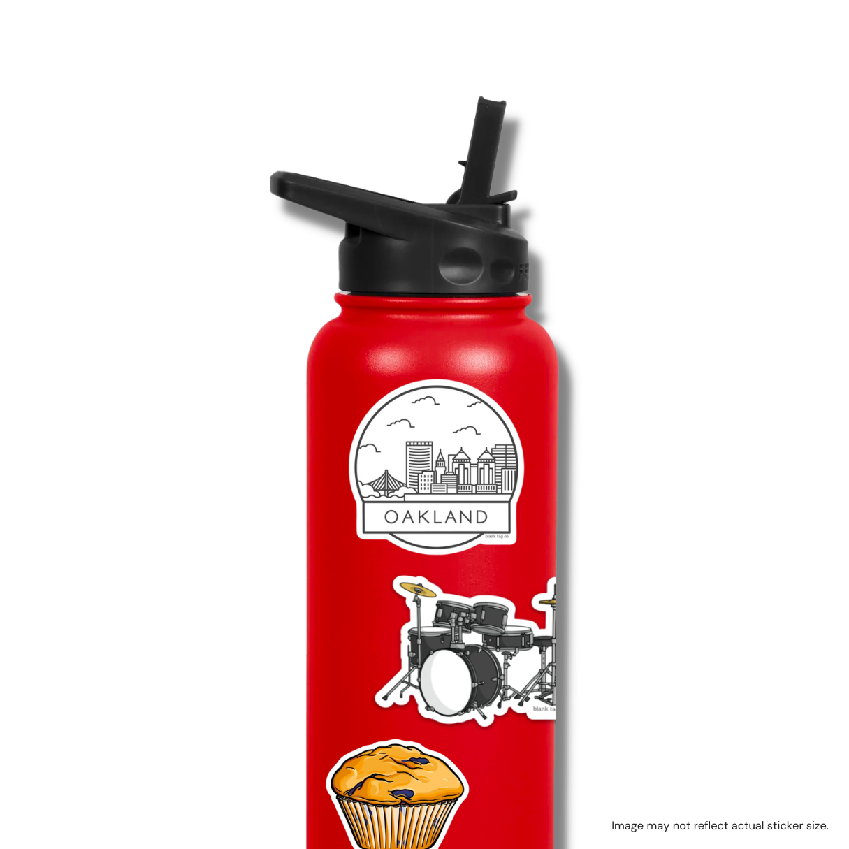 The Drum Set Sticker