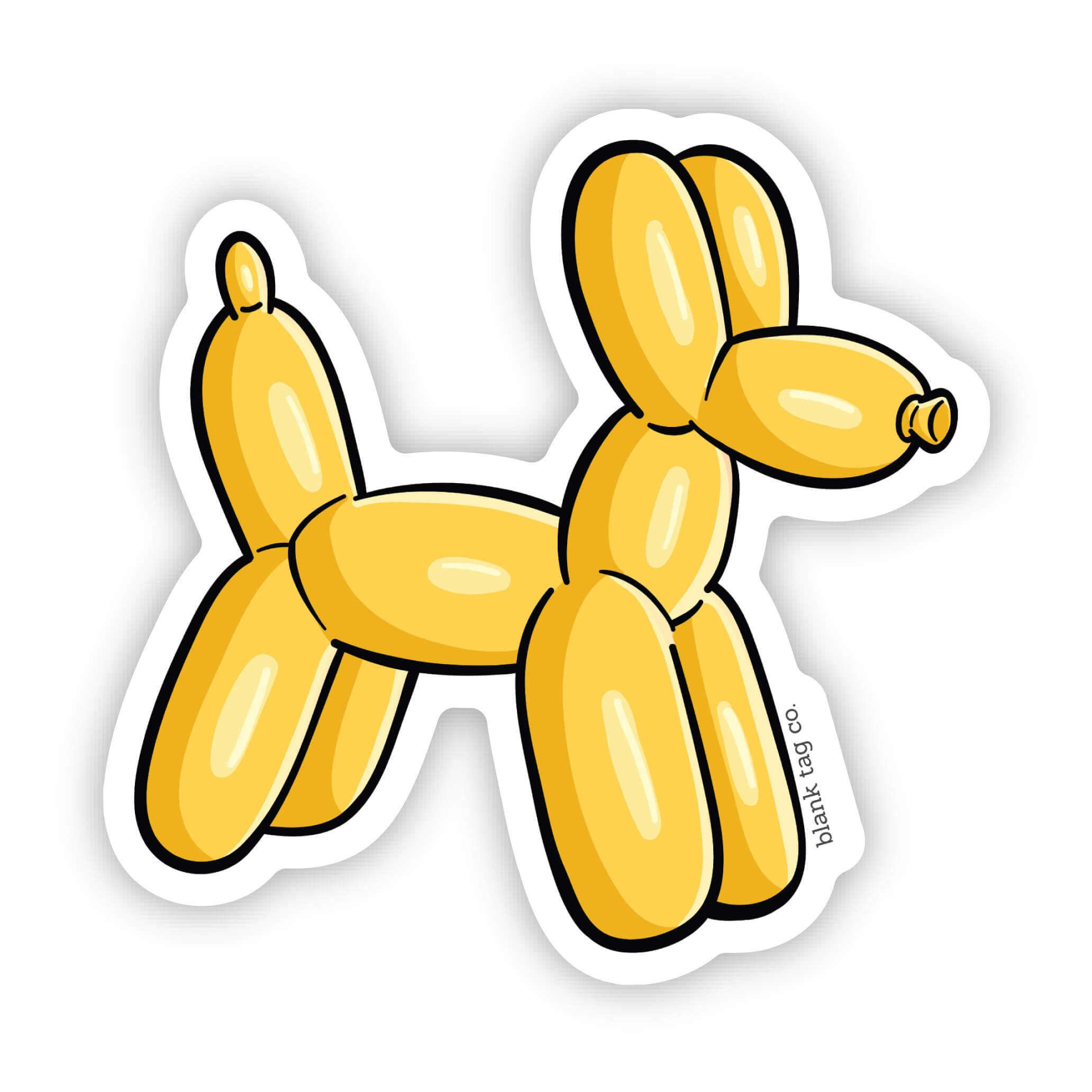 The Balloon Animal Sticker