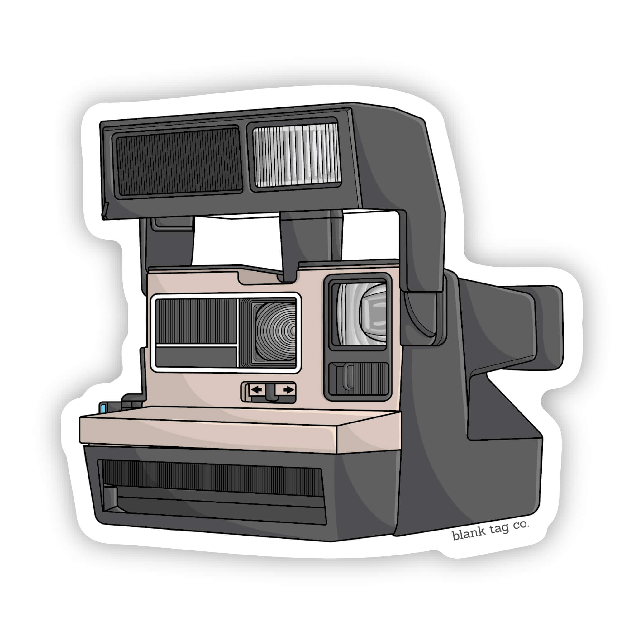 Blank Tag Co.® Waterproof Sticker - Instant Camera