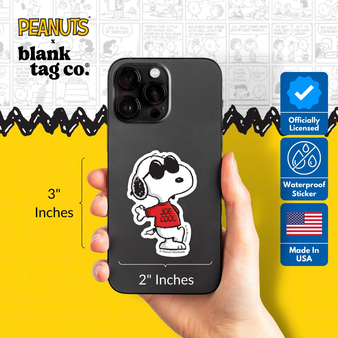 Peanuts® Joe Cool Sticker