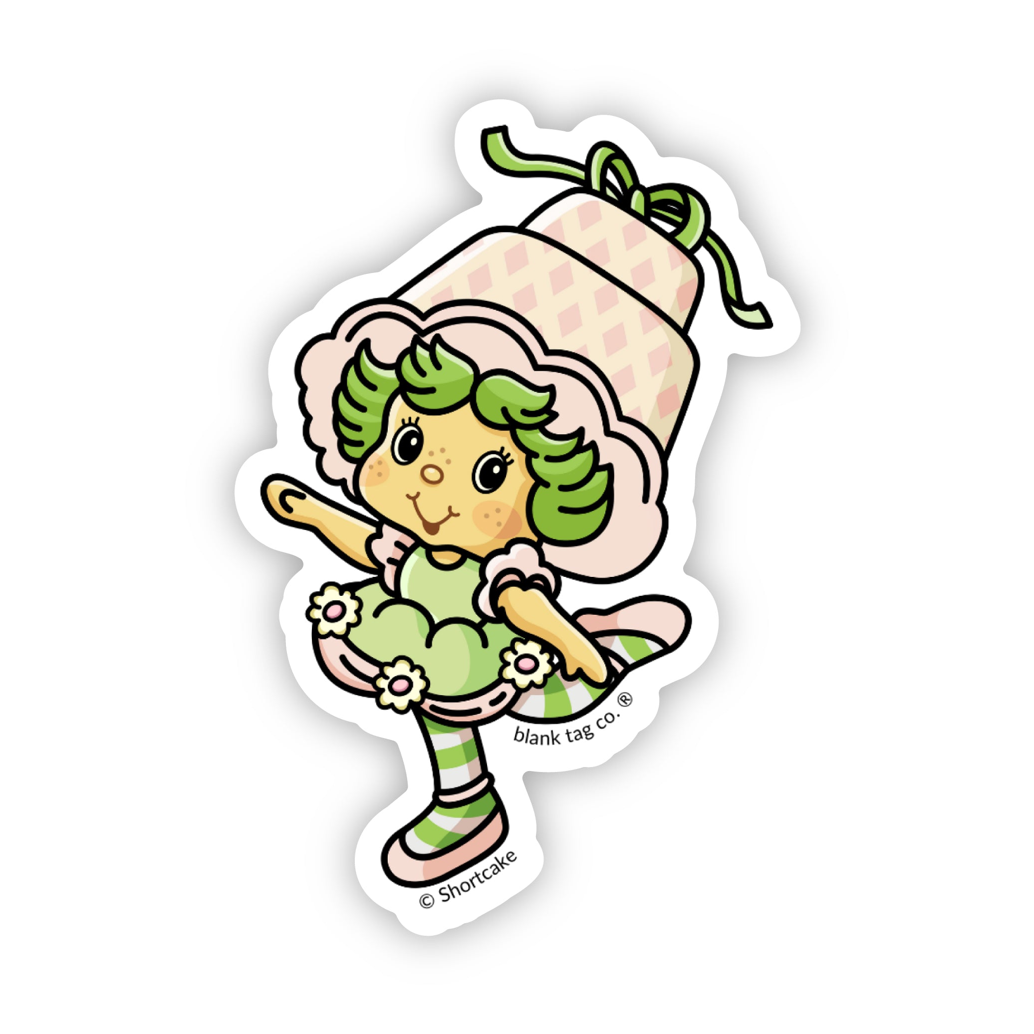 The Lime Chiffon Sticker