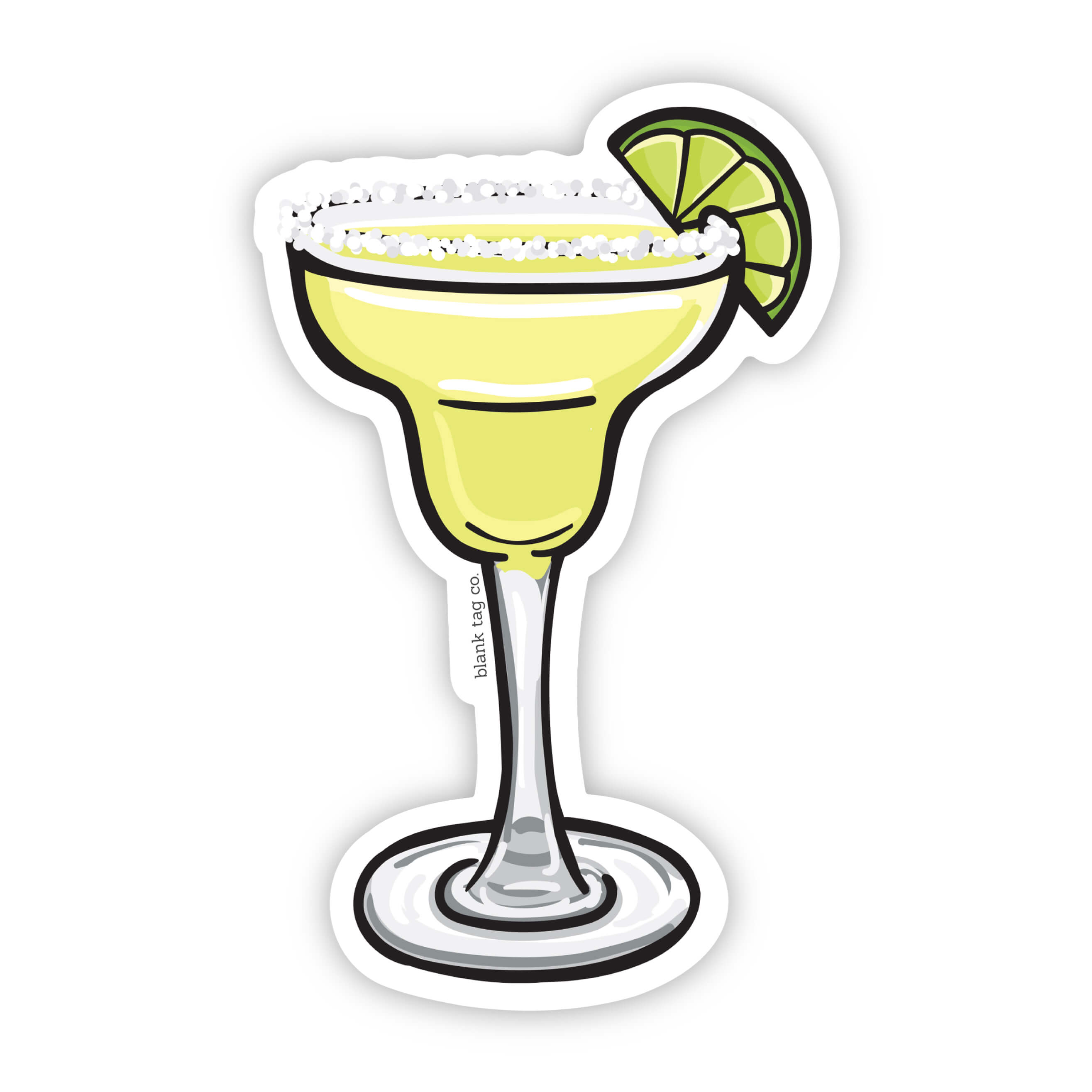 Blank Tag Co.® Waterproof Sticker - Margarita