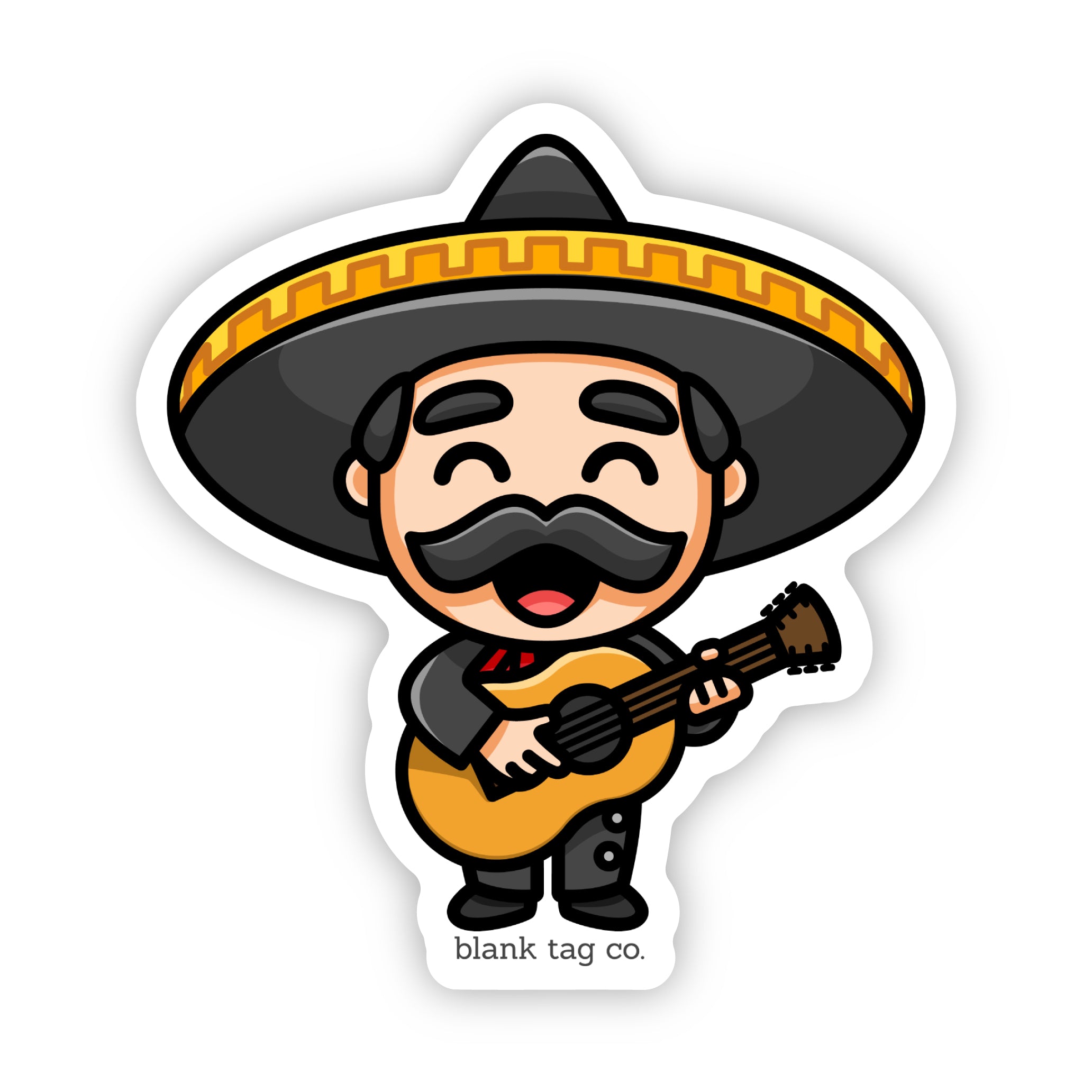 Blank Tag Co.® Waterproof Mariachi Sticker