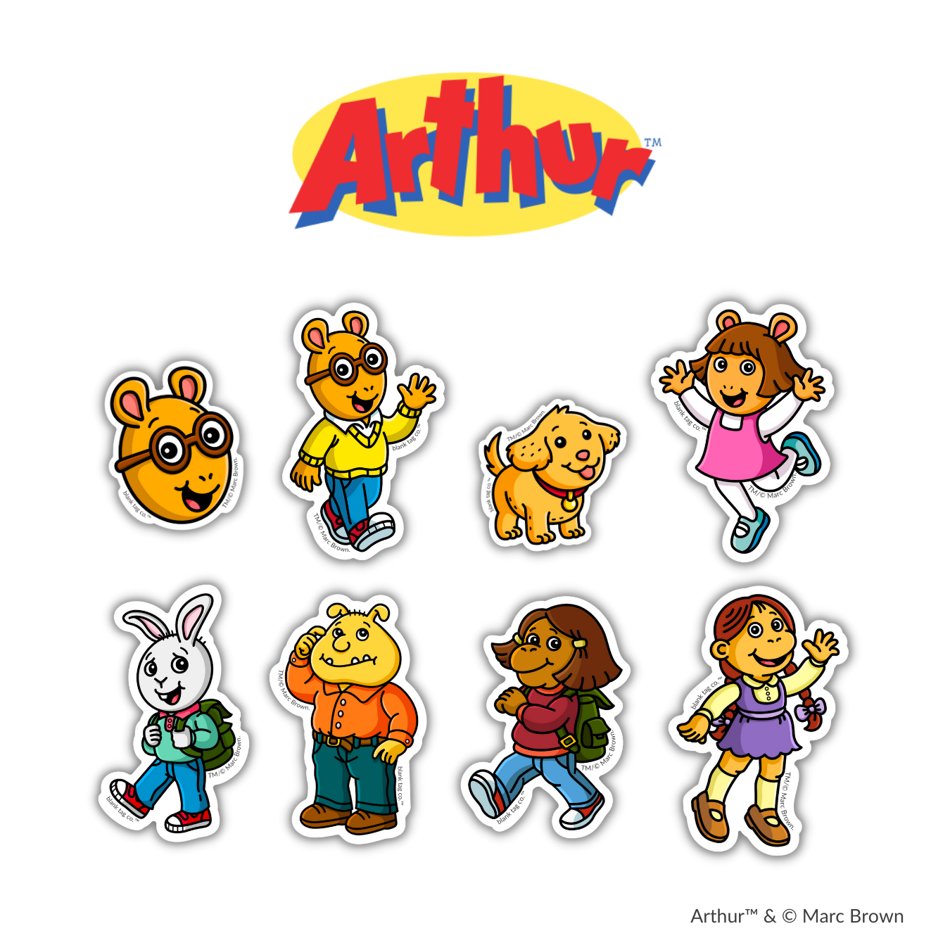 The Arthur Sticker Bundle