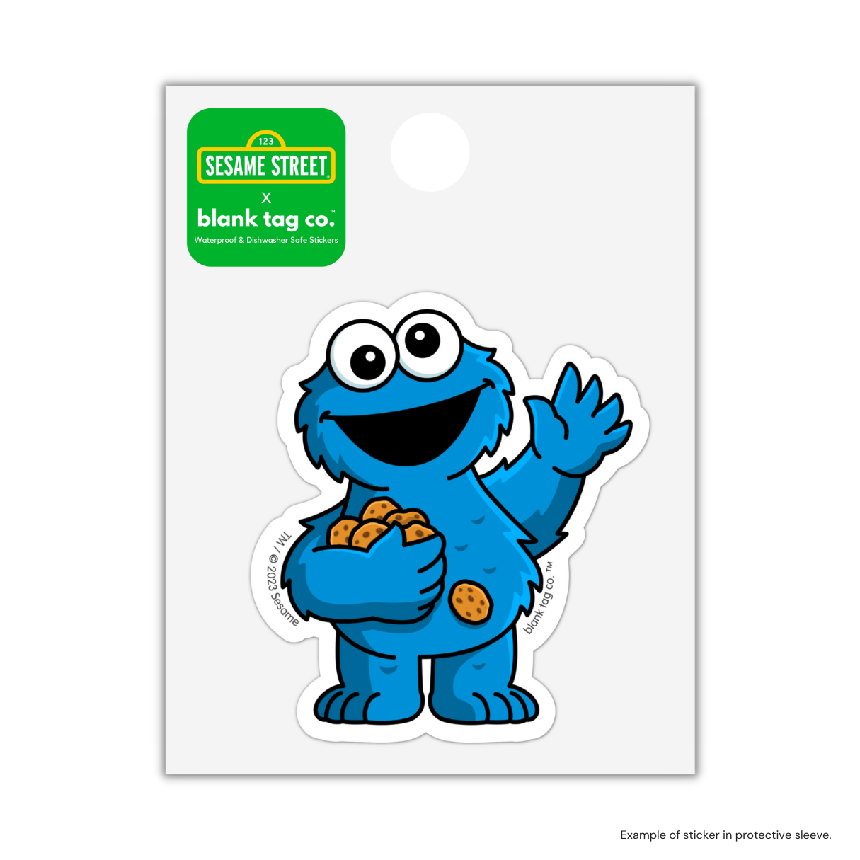 The Cookie Monster Sticker