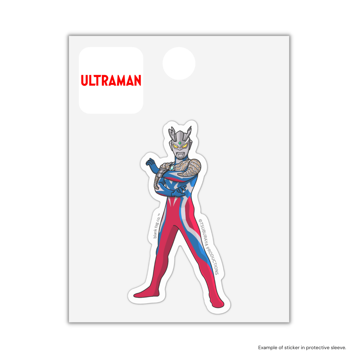 The Ultraman Zero Sticker