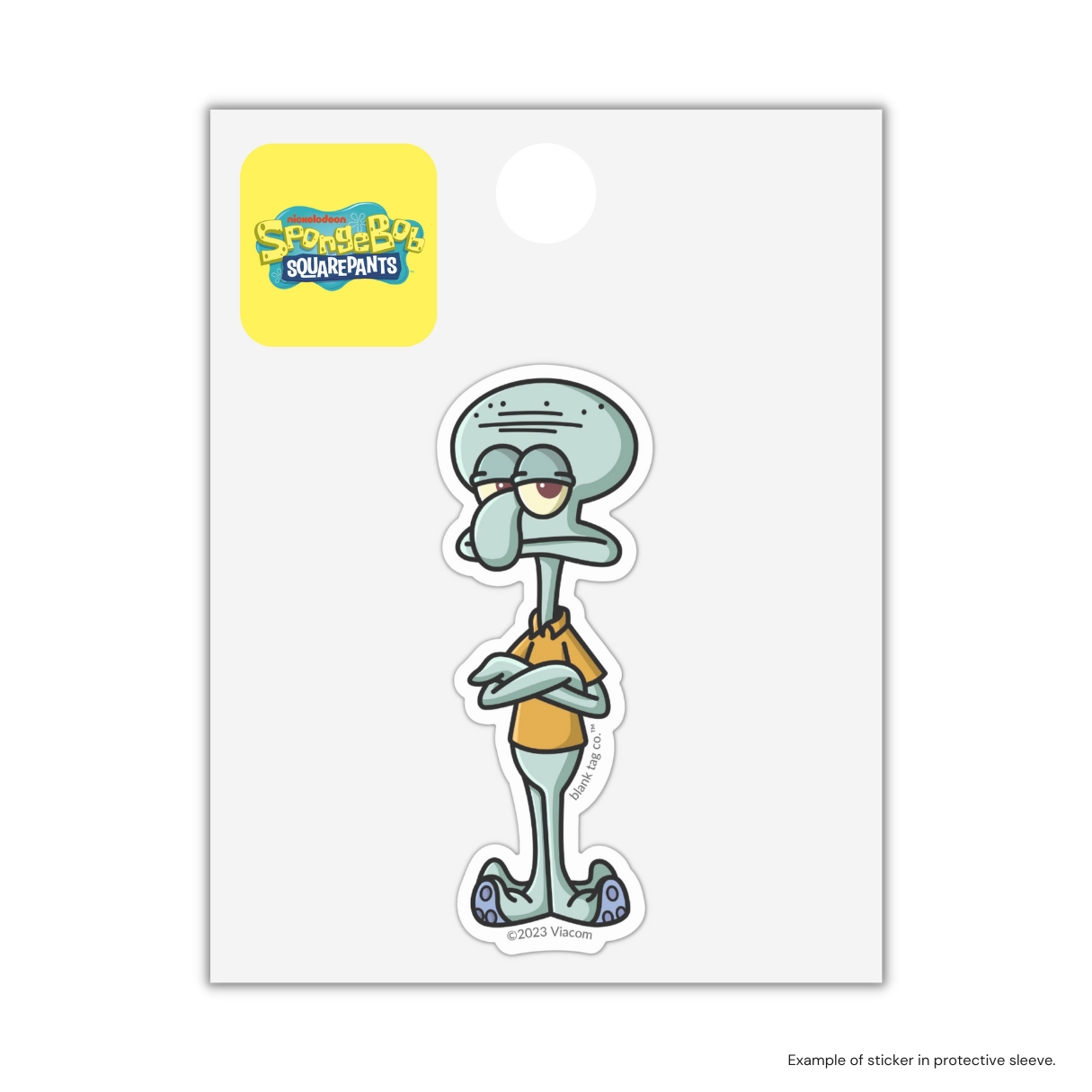 The Squidward Tentacles Sticker