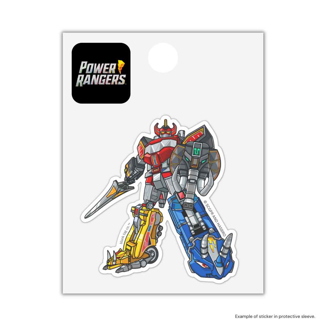 The Megazord Sticker