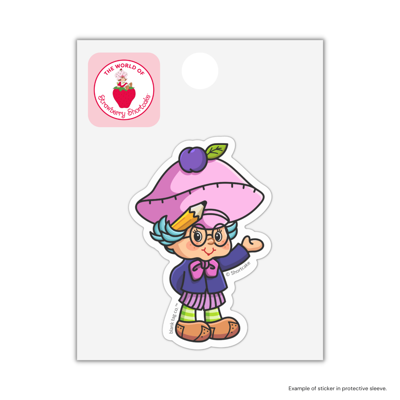 The Plum Puddin Sticker