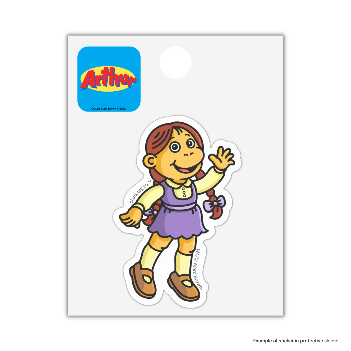 The Muffy Sticker