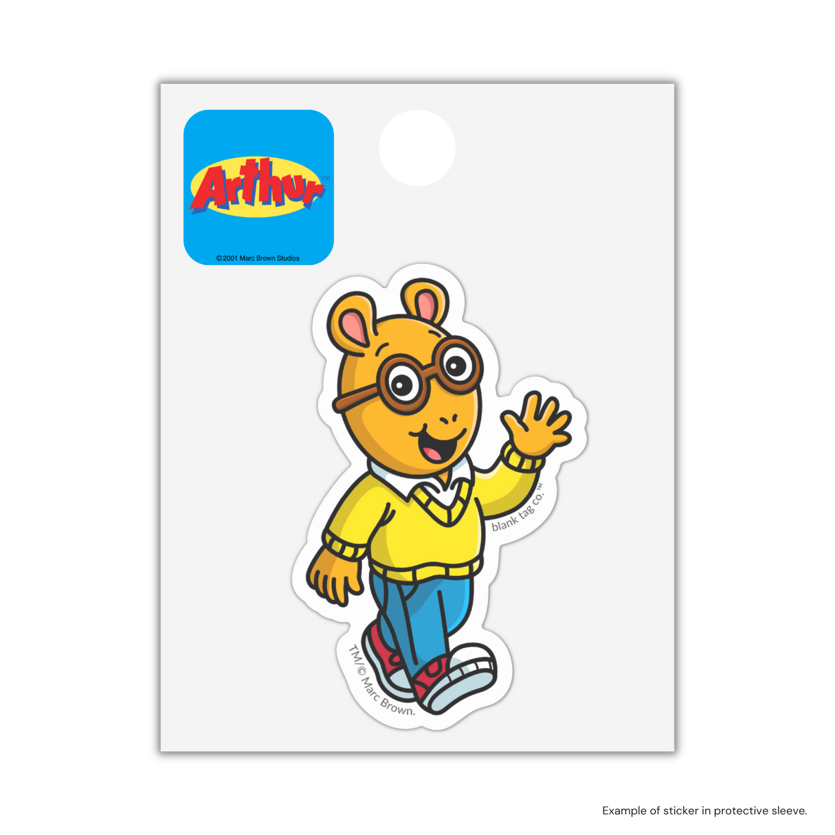 The Arthur Sticker