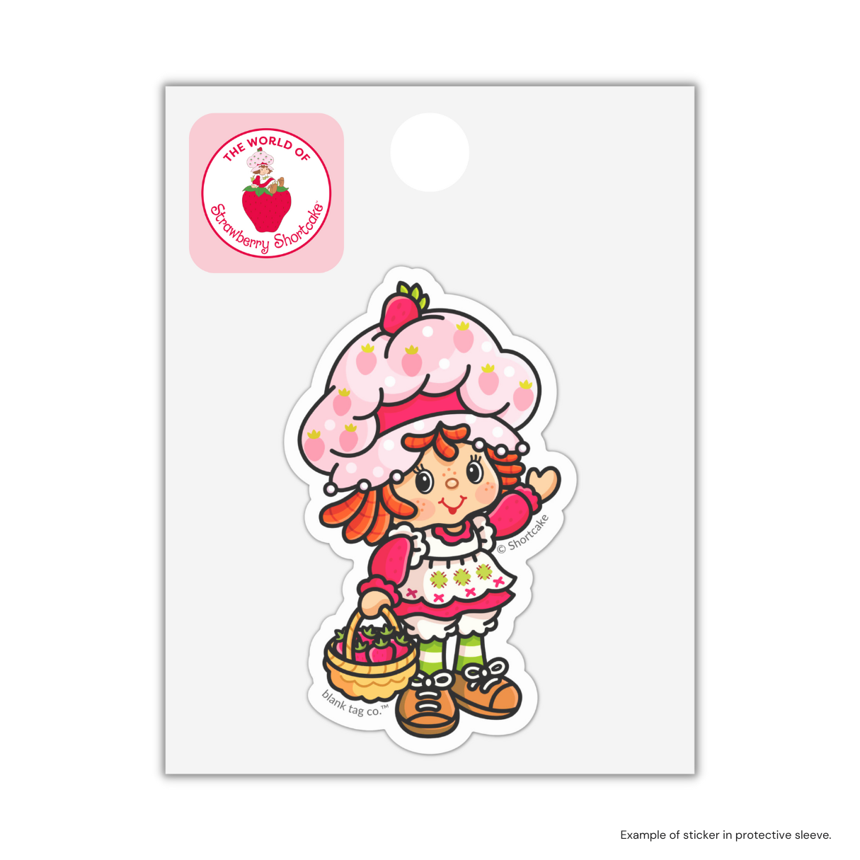 The Strawberry Shortcake Sticker