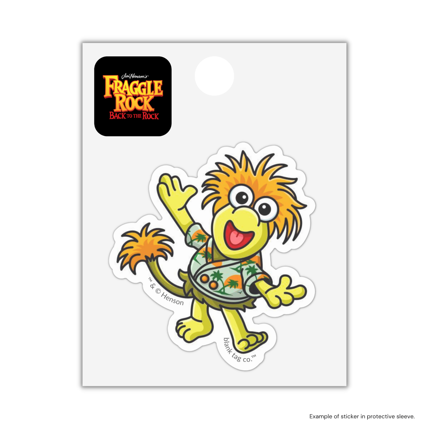 The Wembley Fraggle Sticker