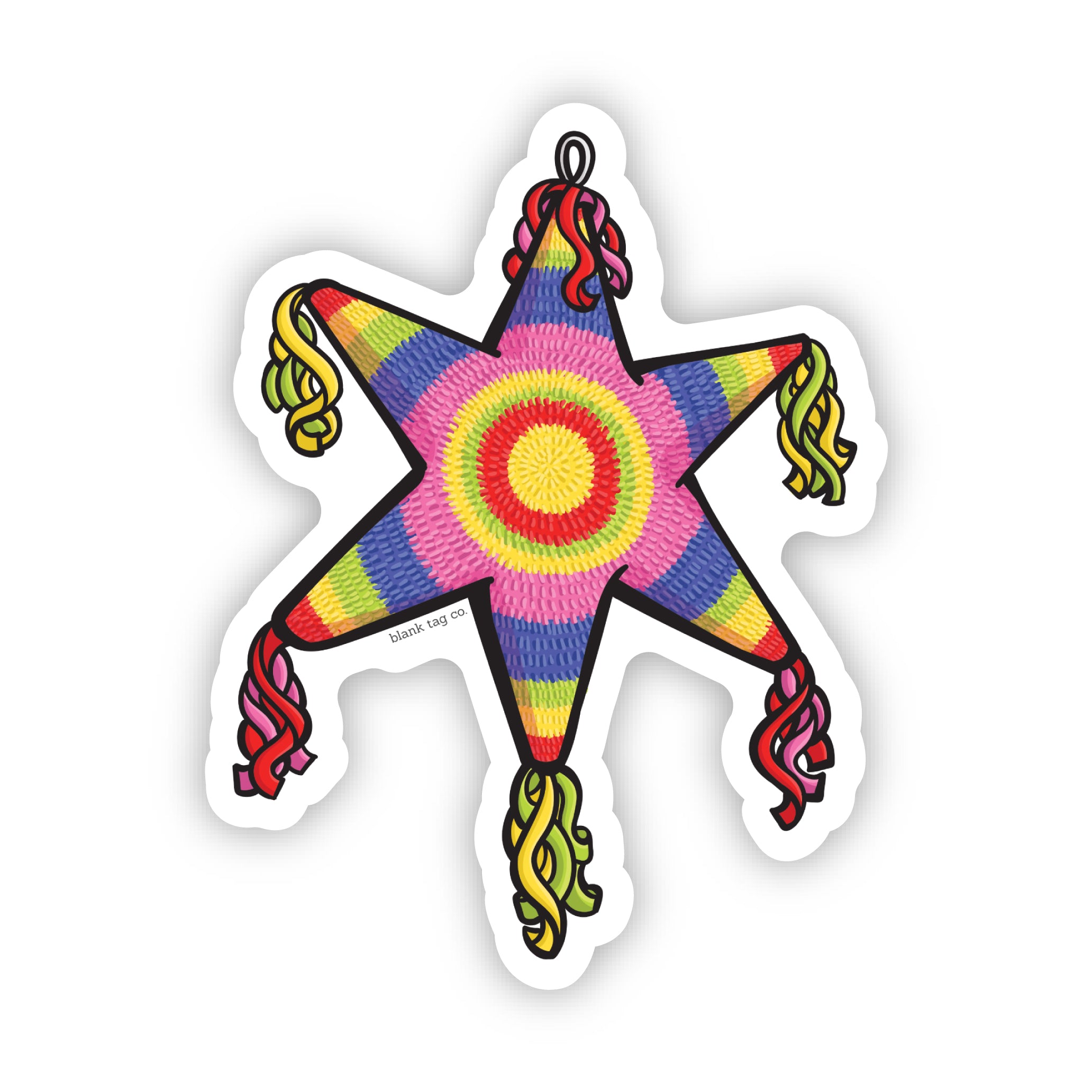Blank Tag Co.® Waterproof Sticker - Star Pinata