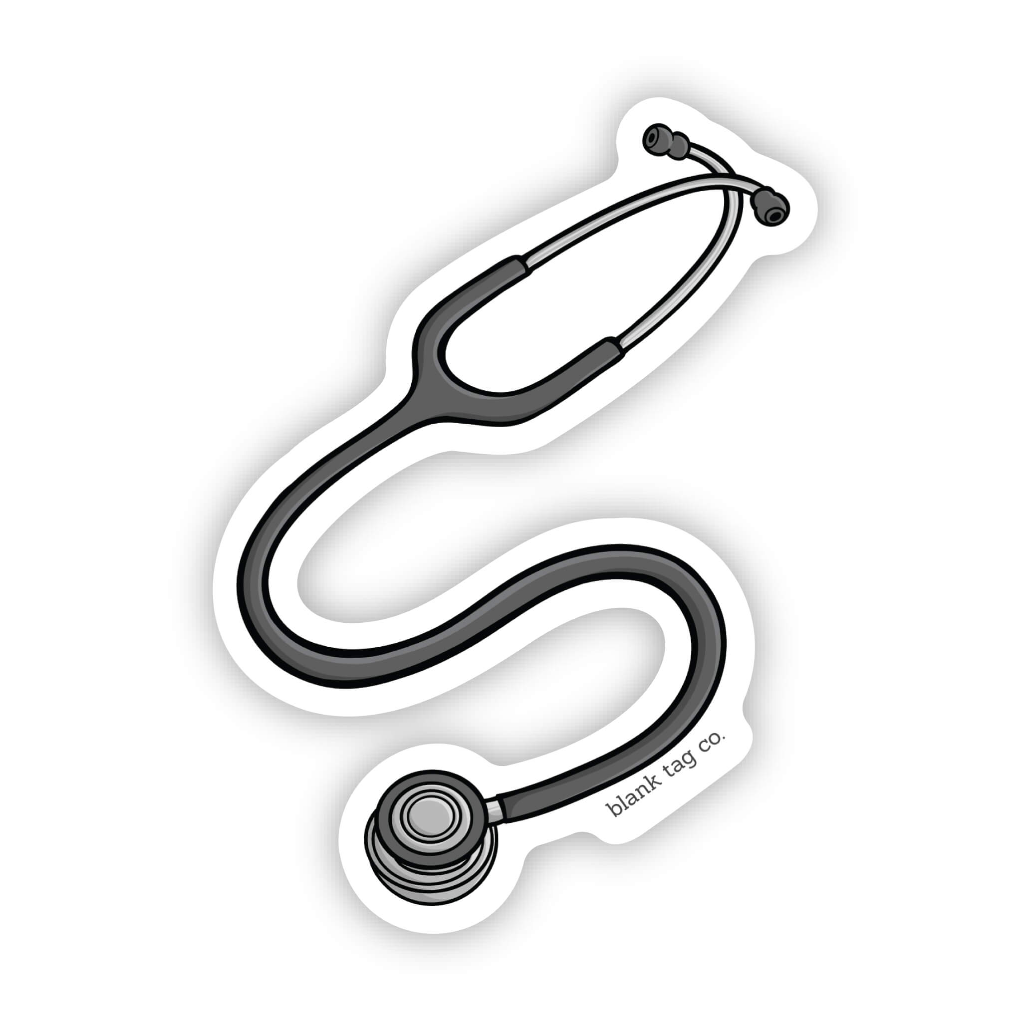 The Stethoscope Sticker