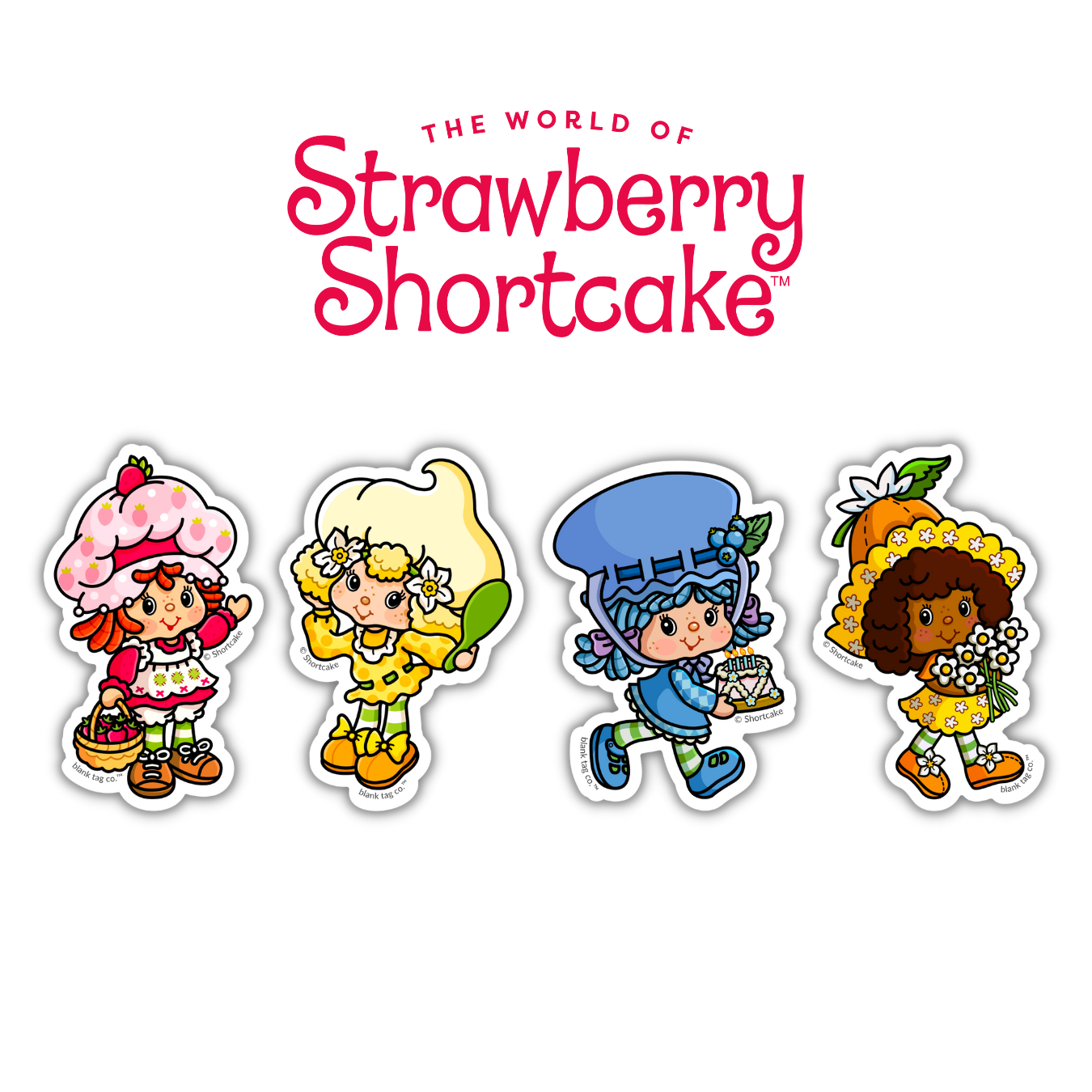 The Strawberry Shortcake Sticker Bundle