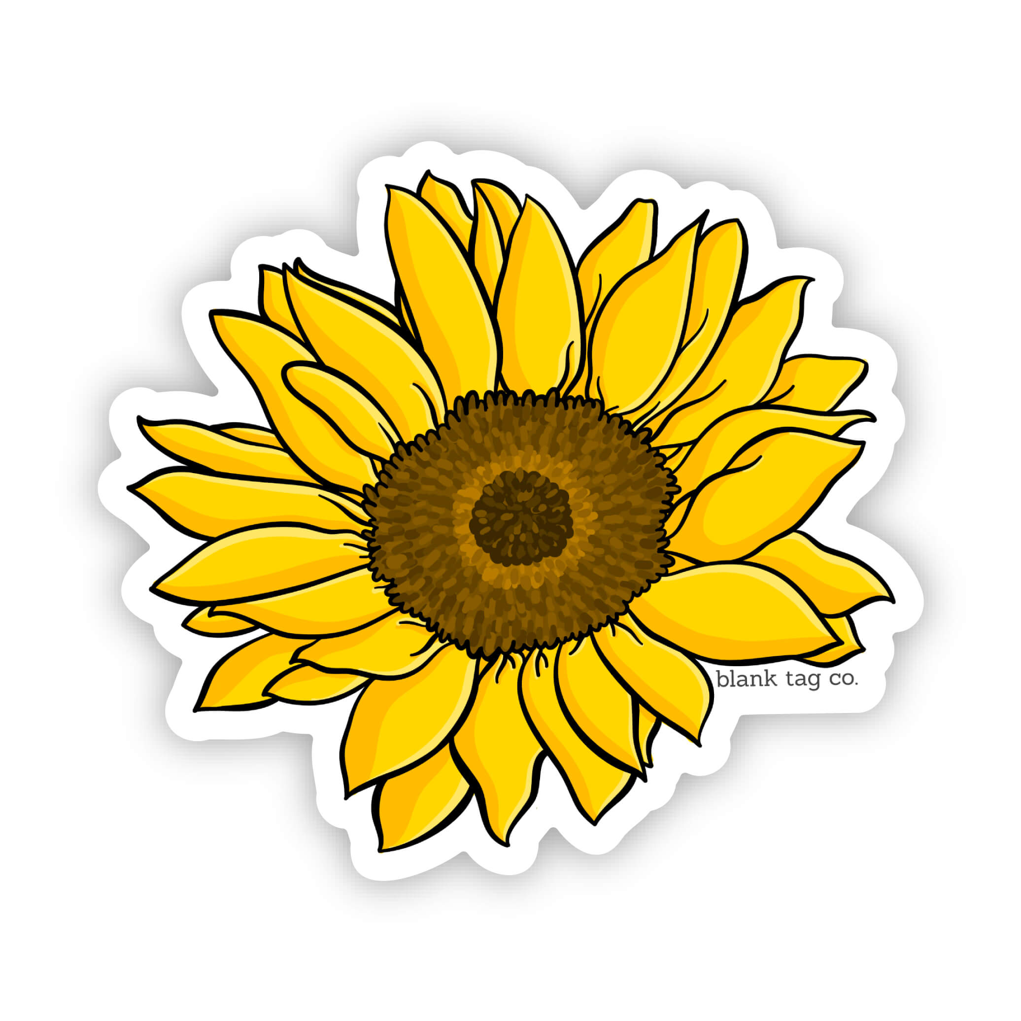 The Sunflower Sticker