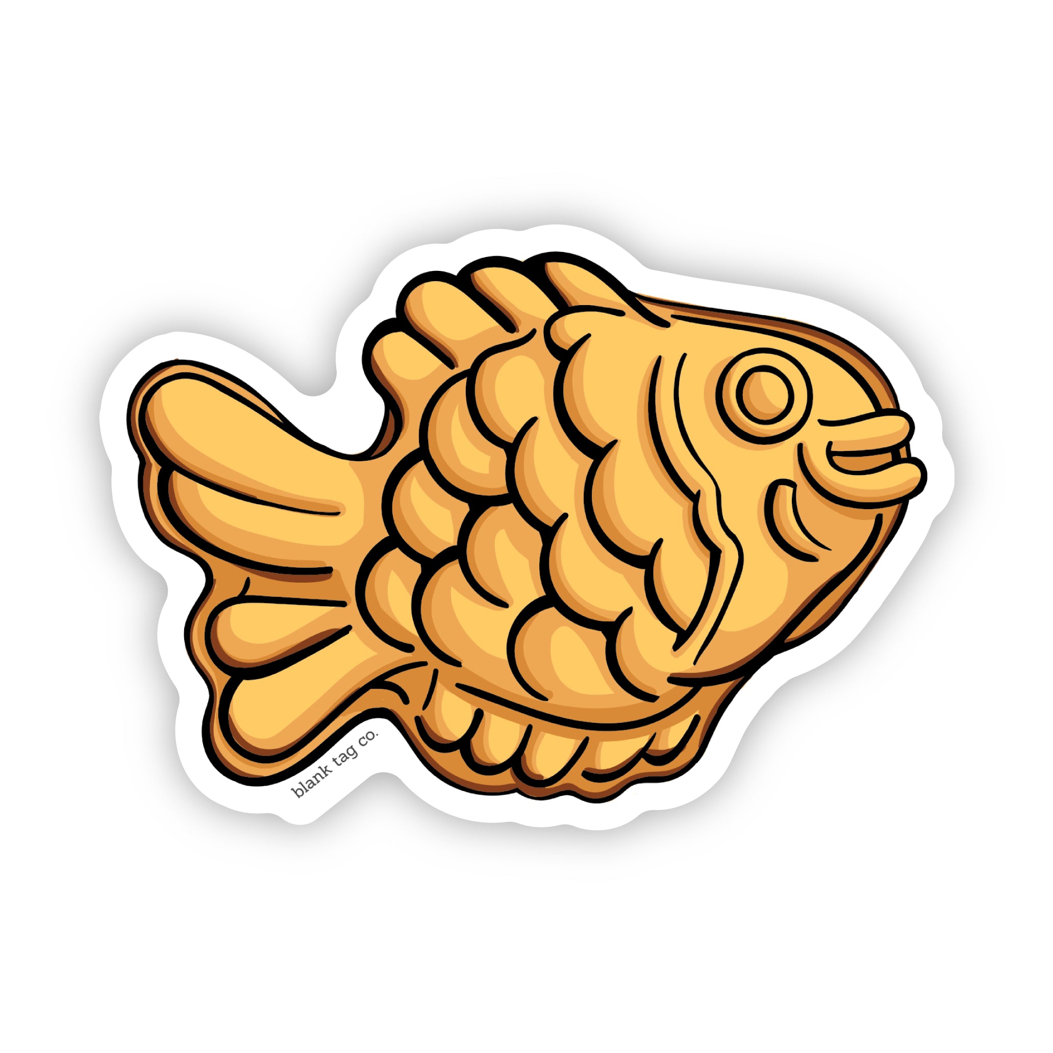 Blank Tag Co.® Waterproof Sticker - Taiyaki