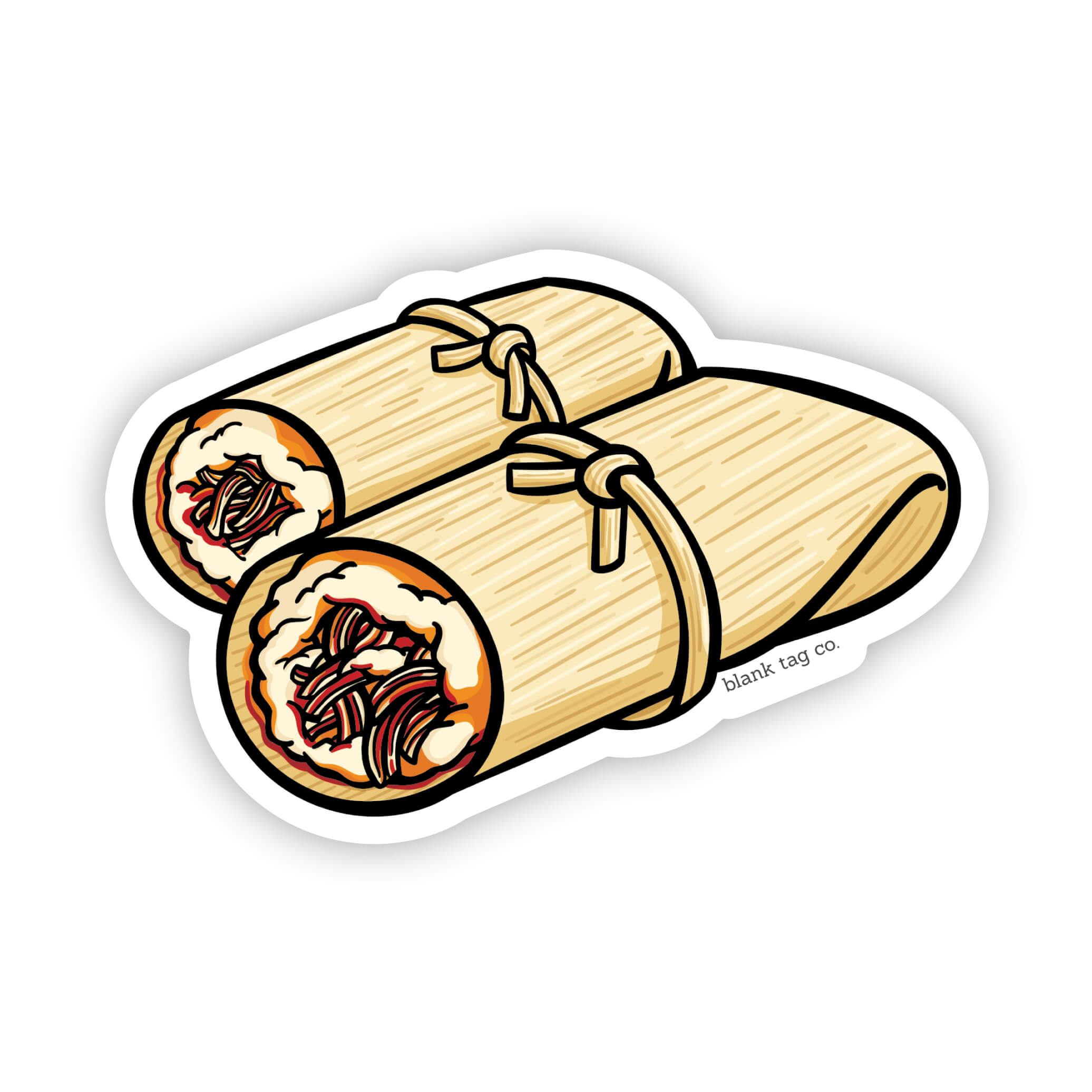 Blank Tag Co.® Waterproof Sticker - Tamales