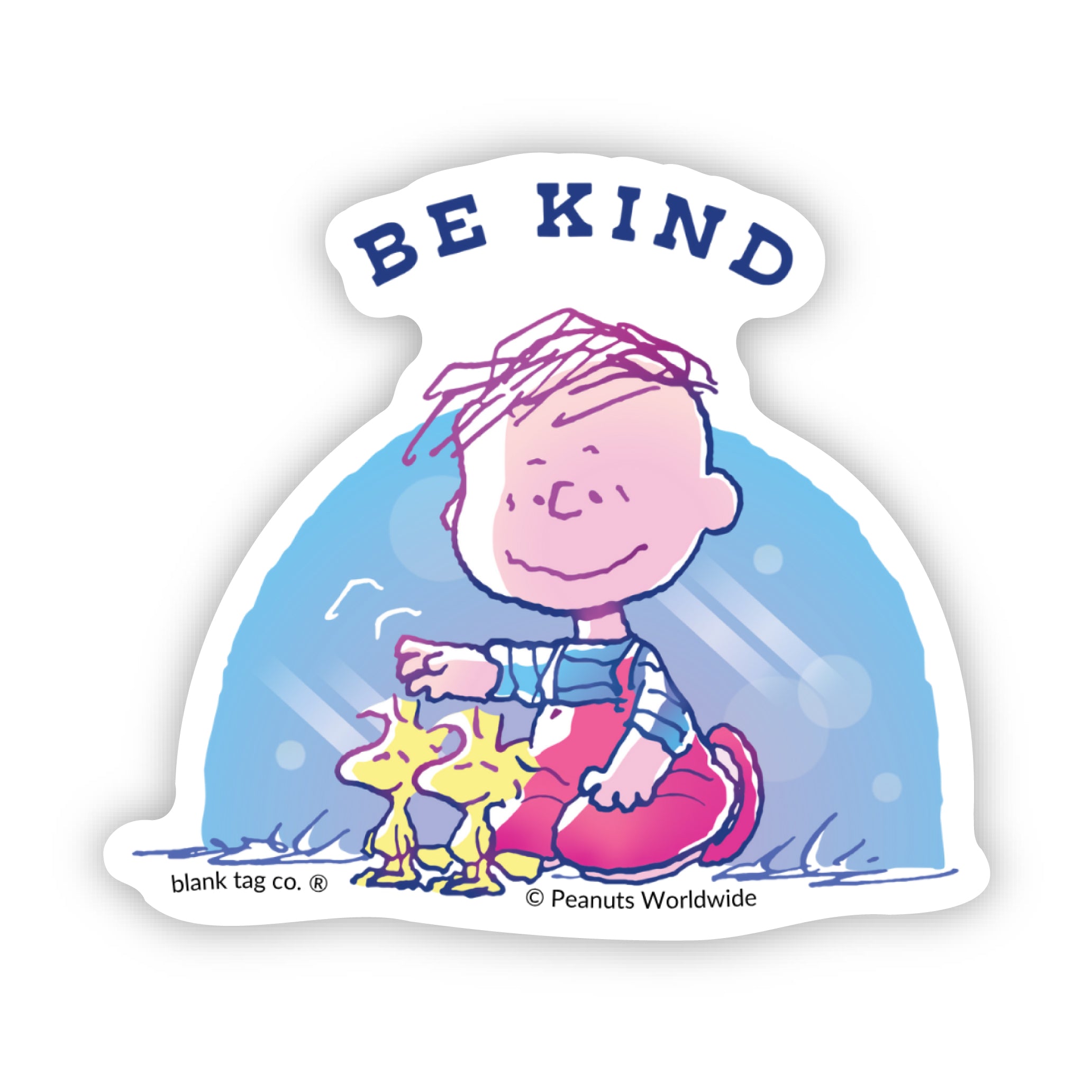 Peanuts® Be Kind Waterproof Sticker