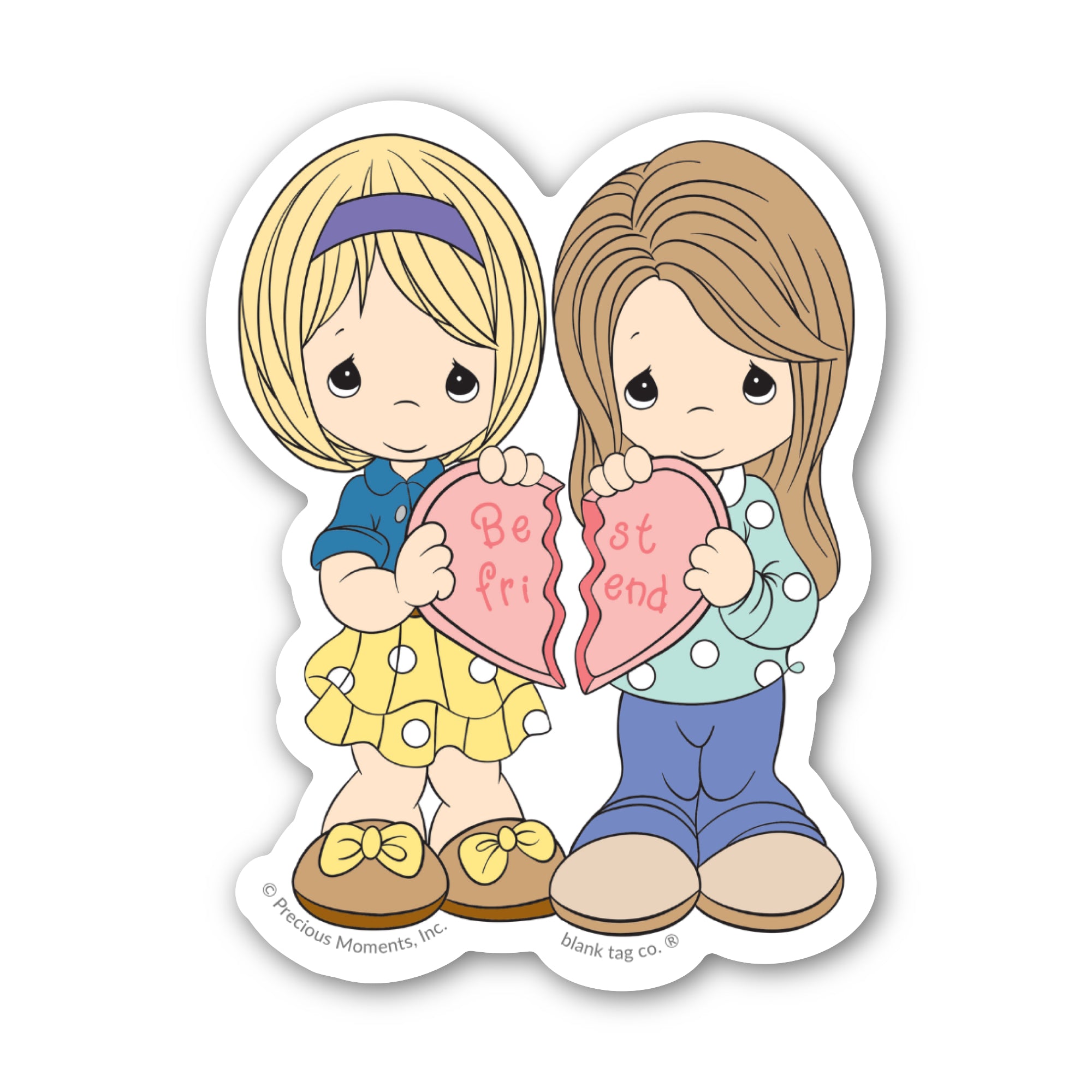 Precious Moments® Best Girl Friends Sticker