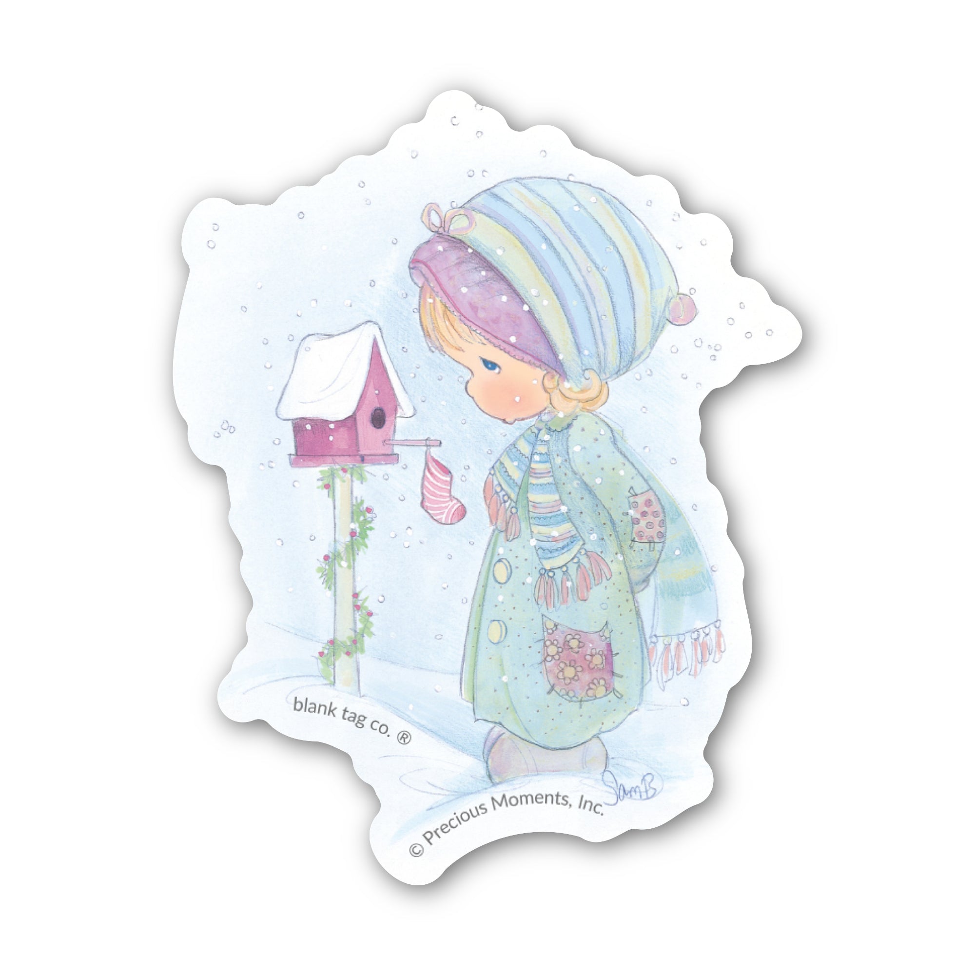 Precious Moments® Blessings From My House To Yours Sticker