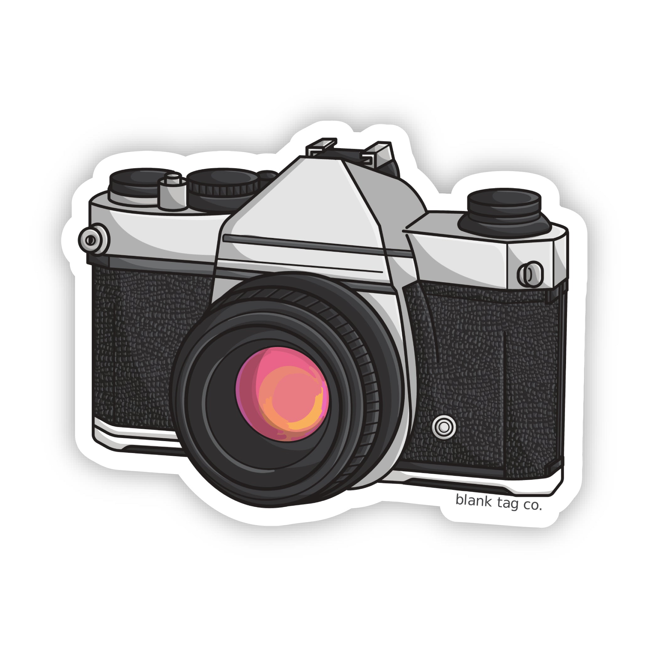 Blank Tag Co.® Waterproof Sticker - Camera