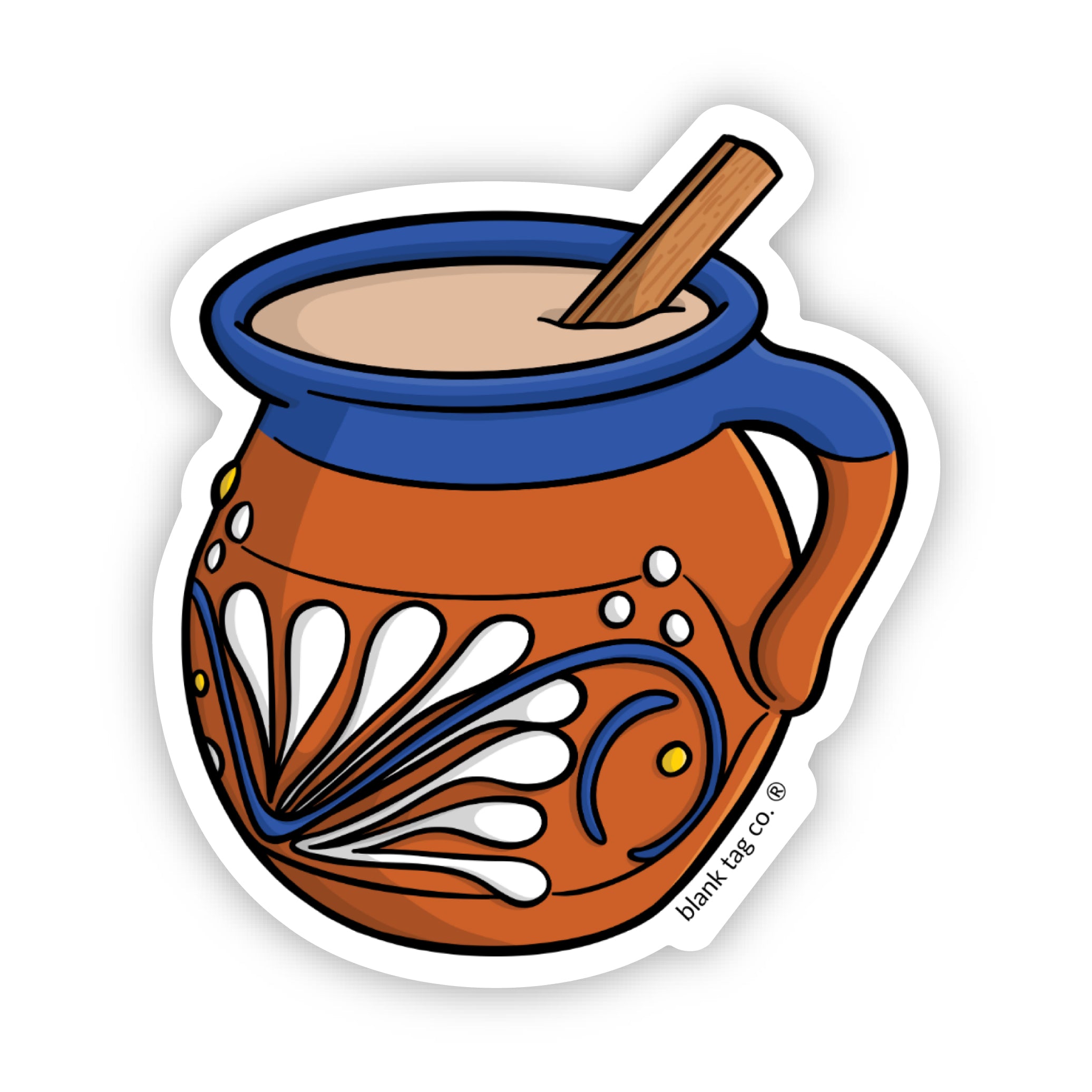 Blank Tag Co.® Waterproof Sticker - Champurrado