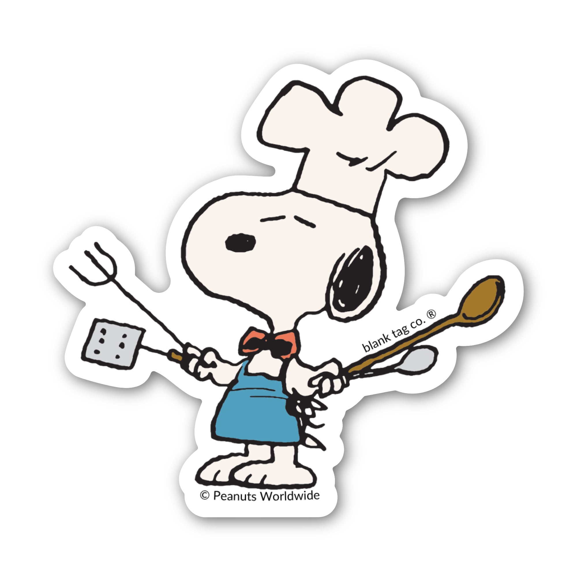 Peanuts® Chef Snoopy Waterproof Sticker