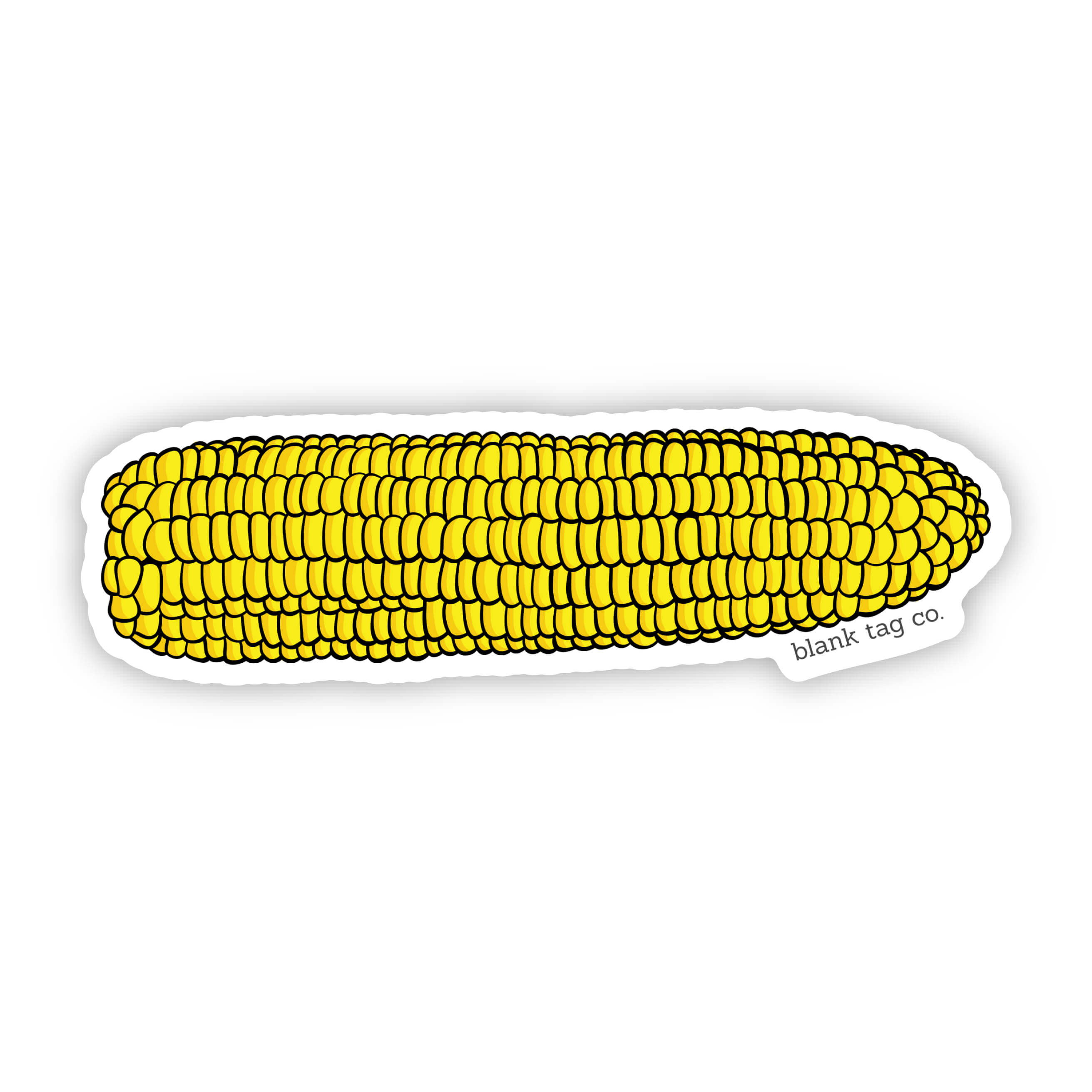 Blank Tag Co.® Waterproof Corn Sticker