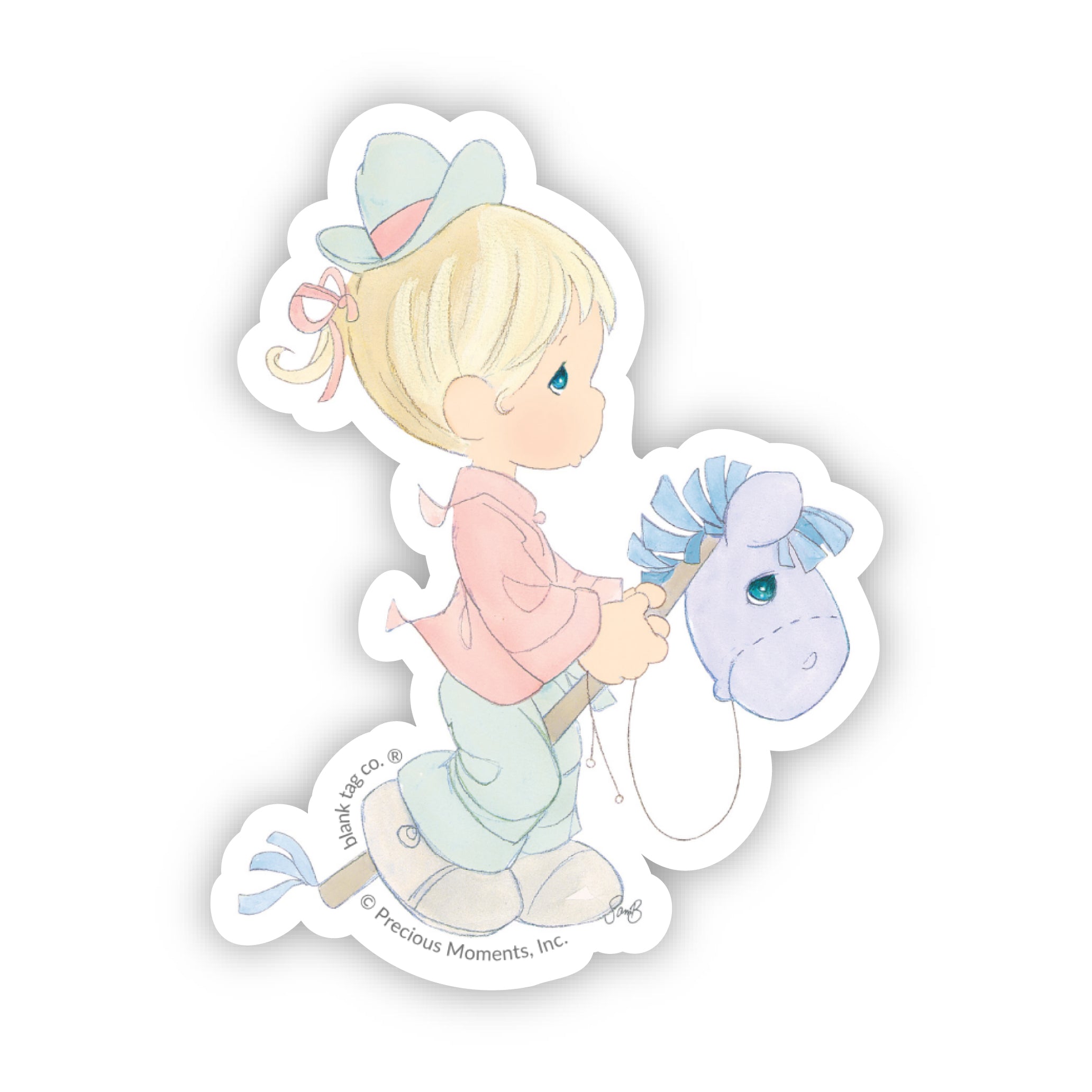 Precious MomentsĀ® Cowgirl Sticker