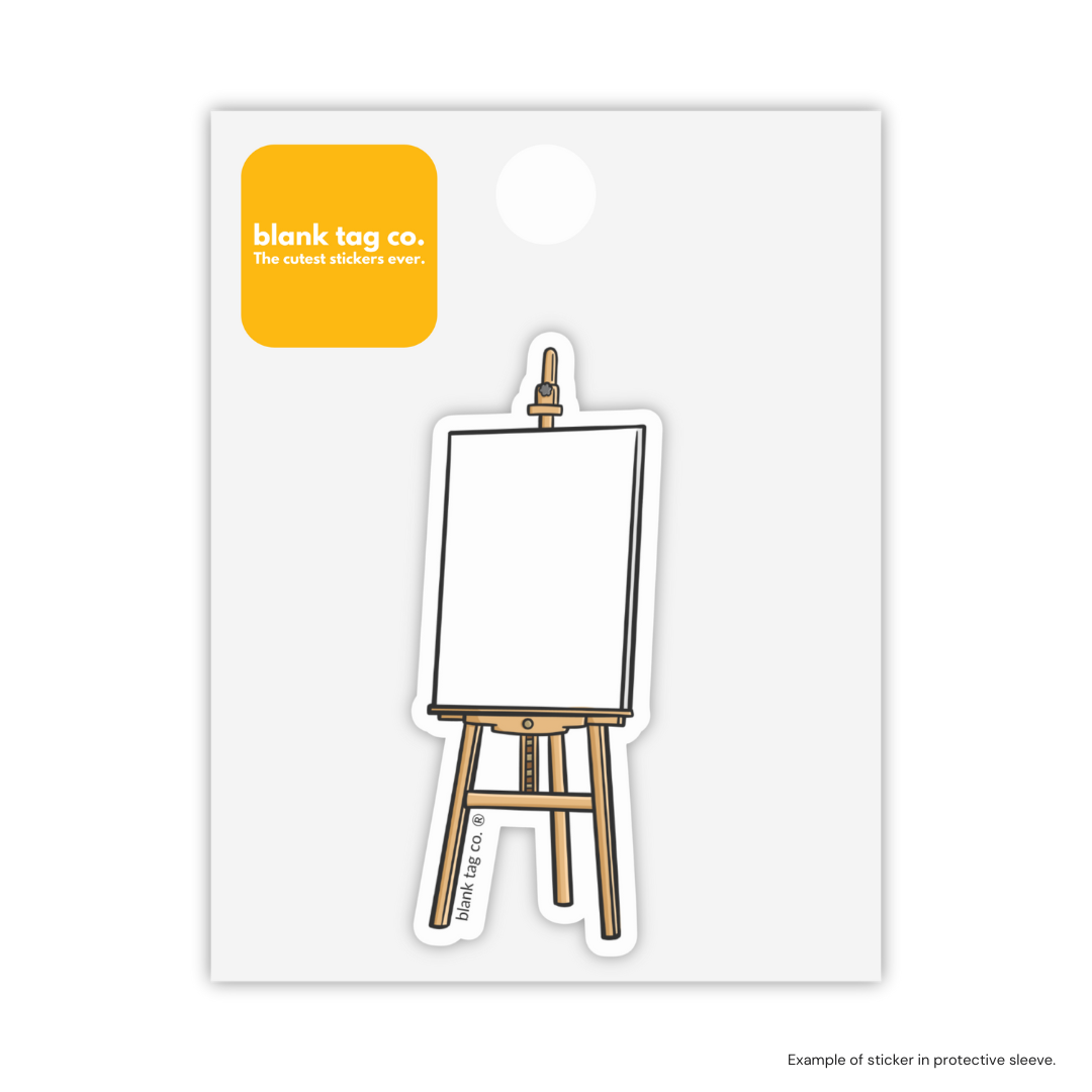 The Easel Sticker