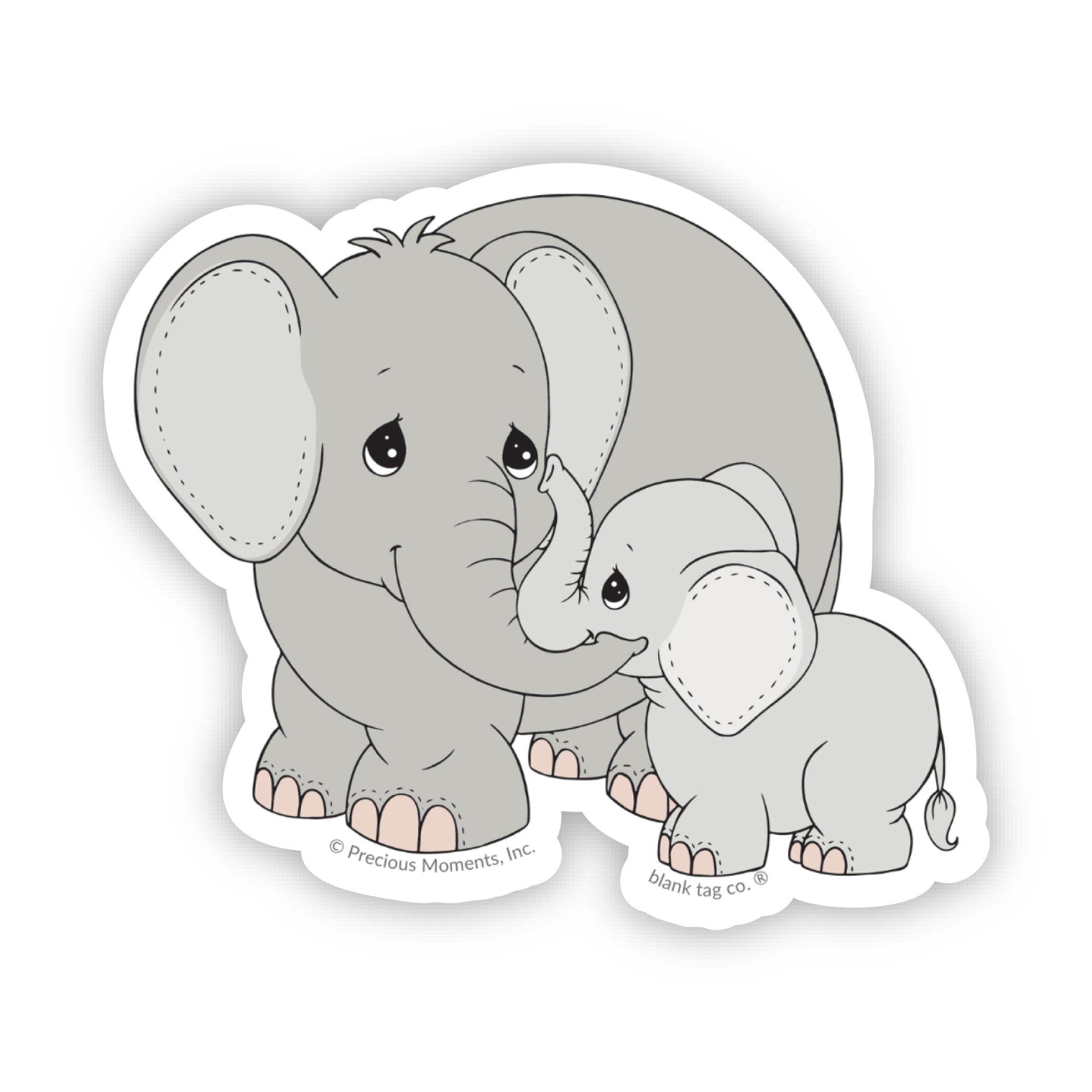 Precious MomentsĀ® Elephant Family Sticker