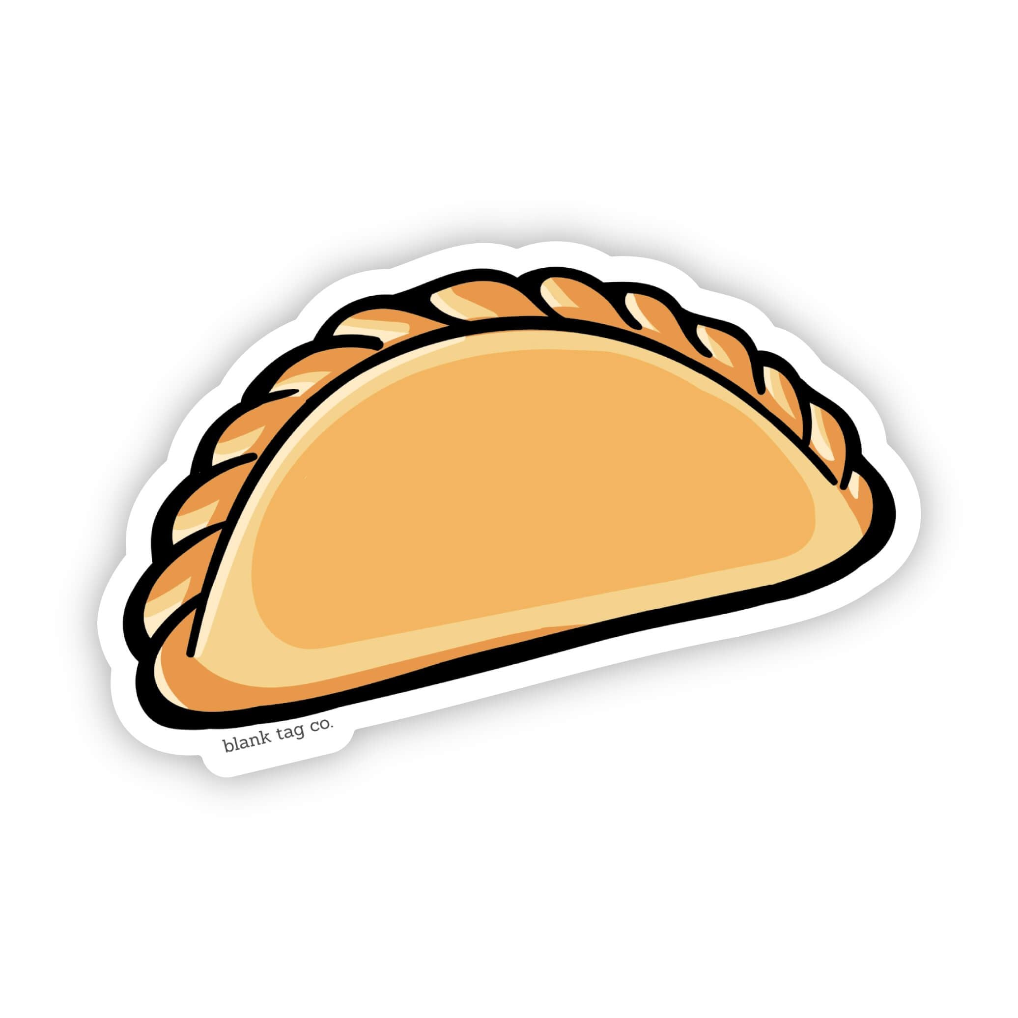 Blank Tag Co.® Waterproof Sticker - Empanada